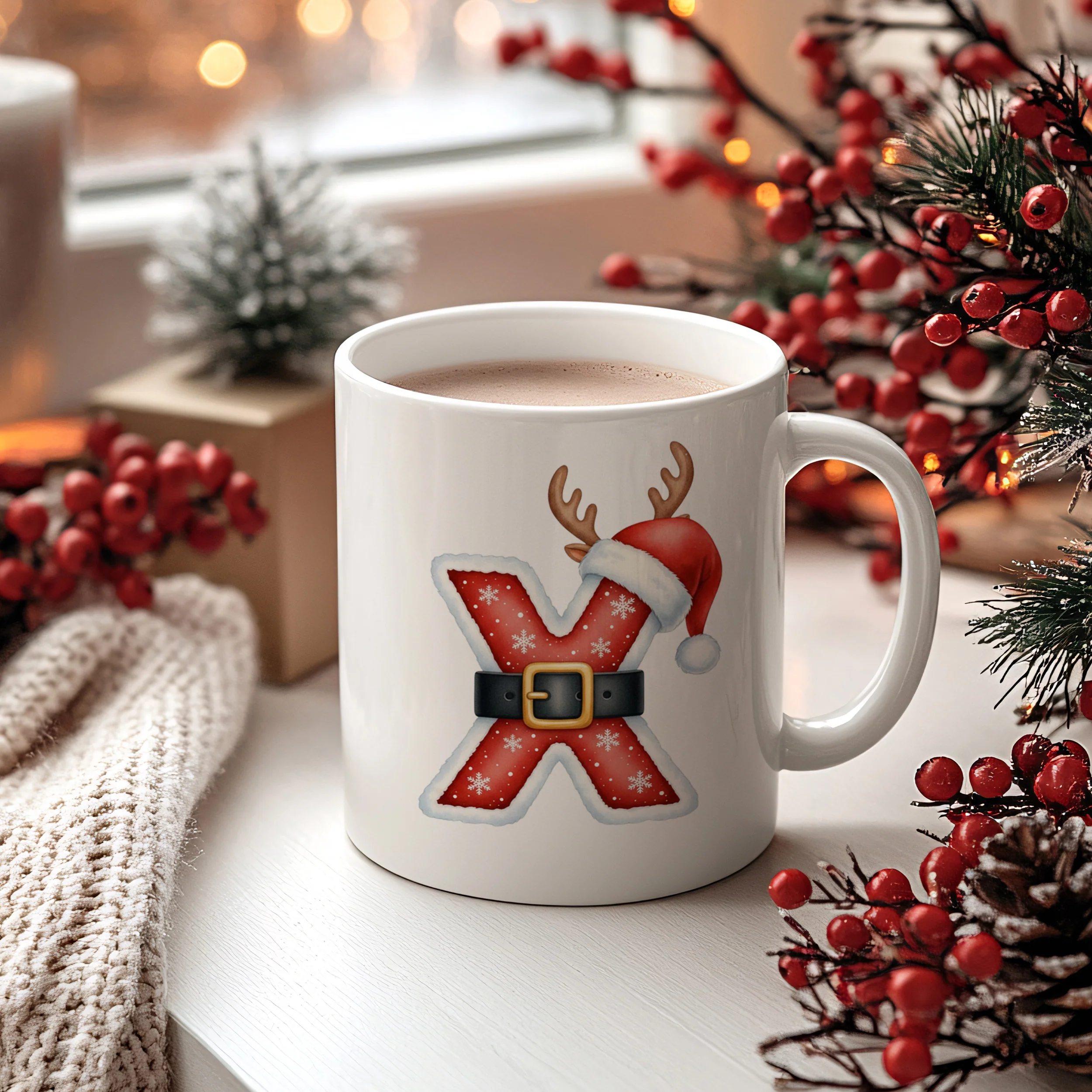 Tasse Buchstabe X - Image 2