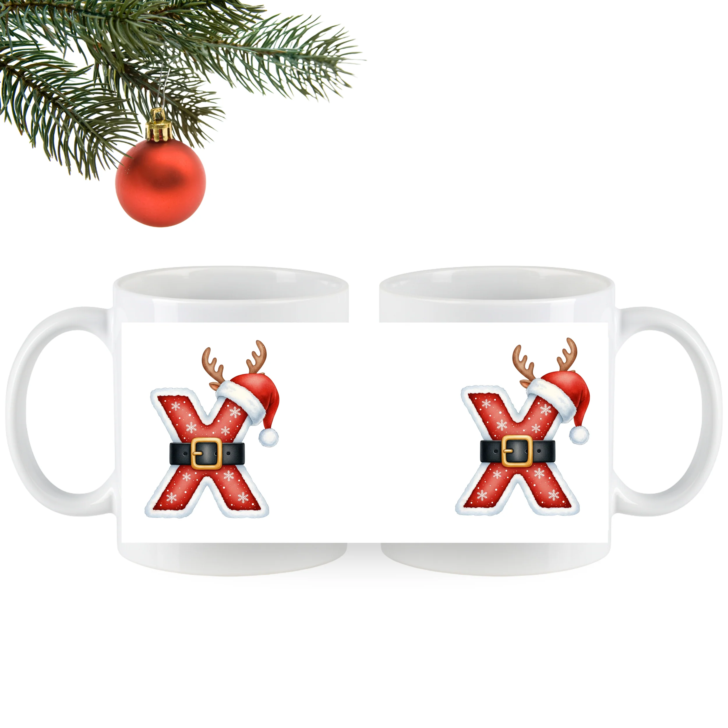 Tasse Buchstabe X - Image 4