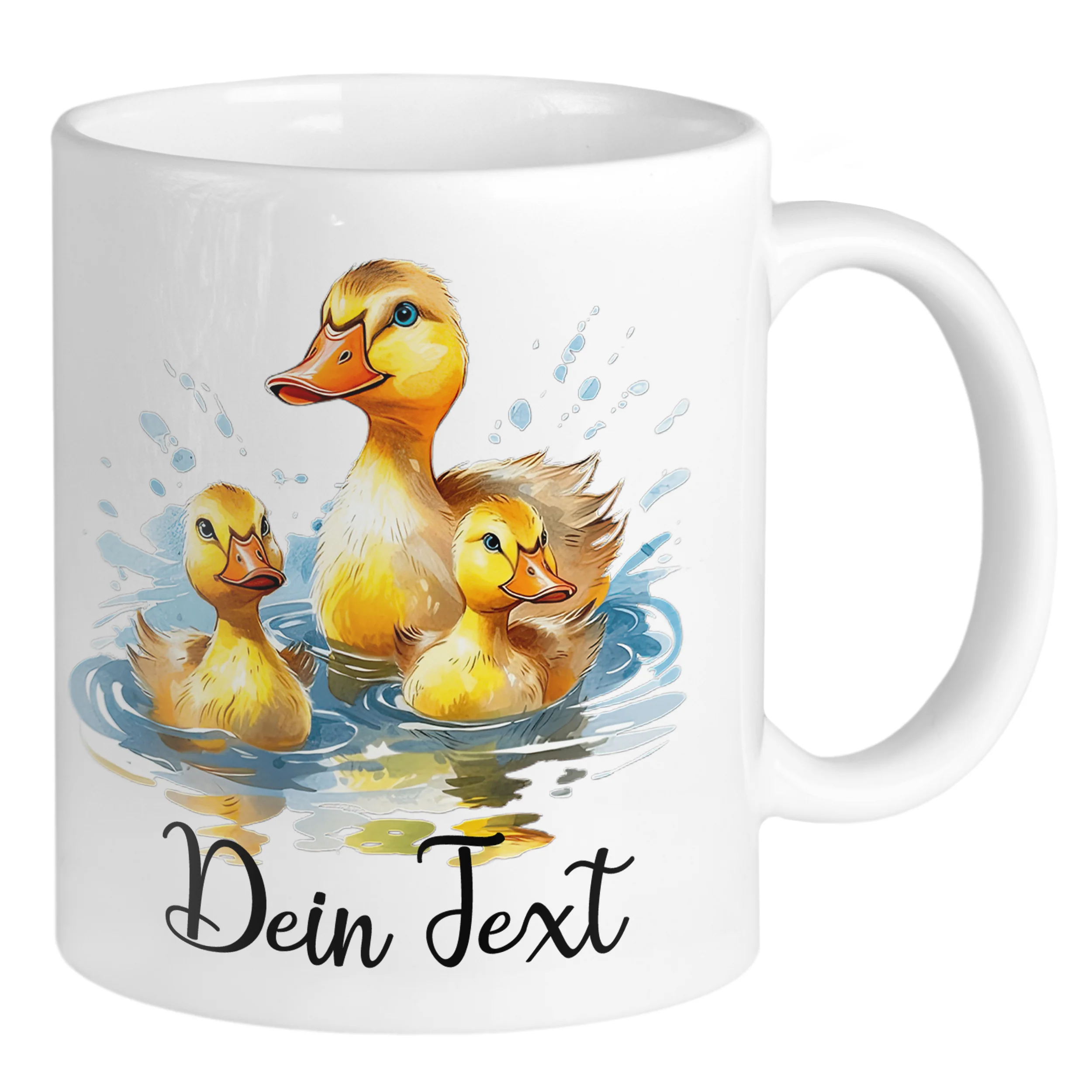 Tasse Entenfamilie