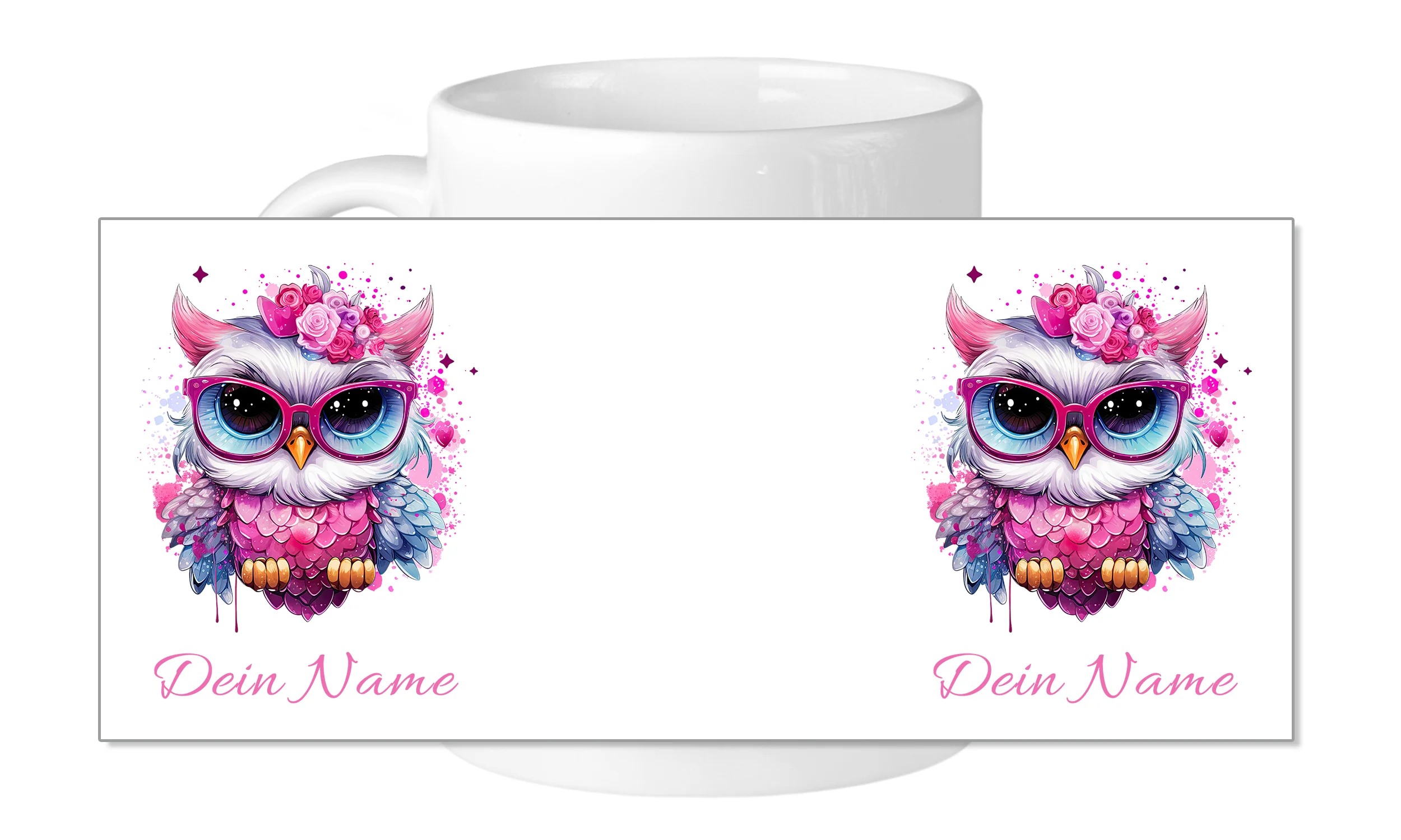 Tasse Eule mit Brille - Image 5