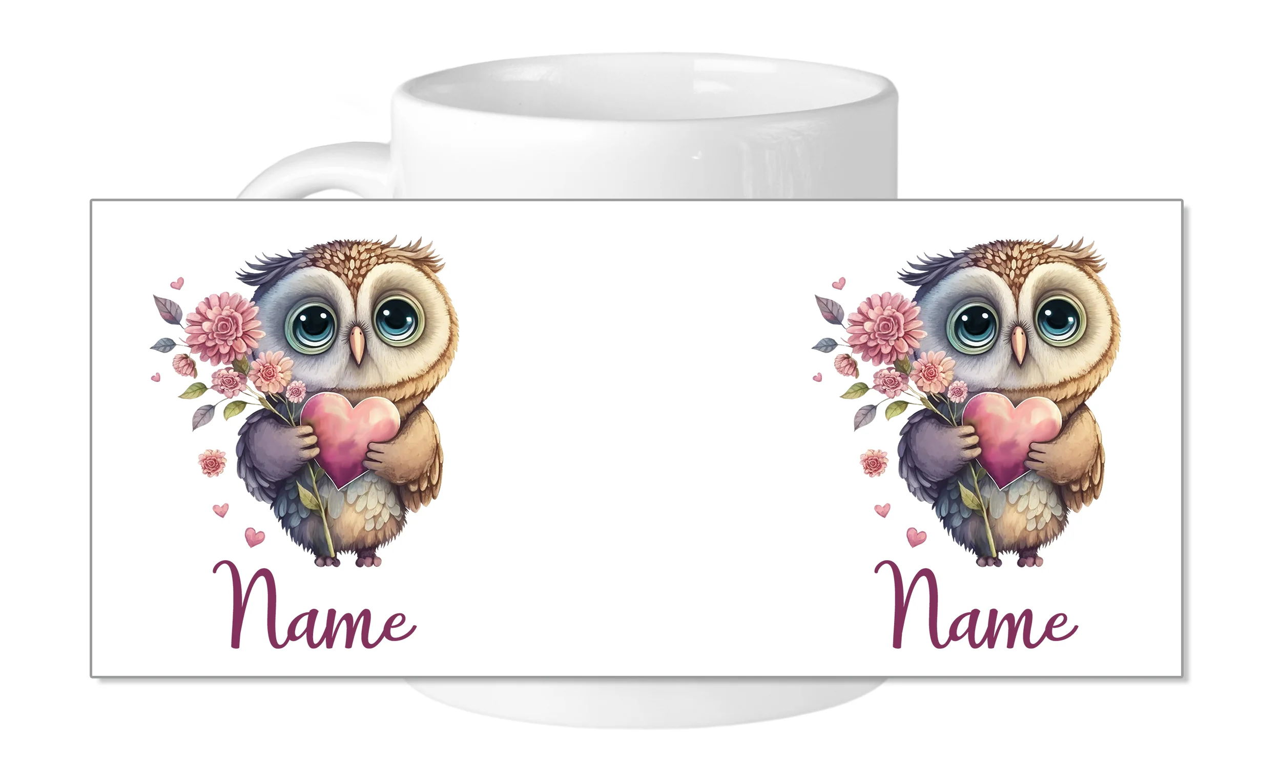 Tasse Eule mit Herz - Für deine Liebsten - Image 5