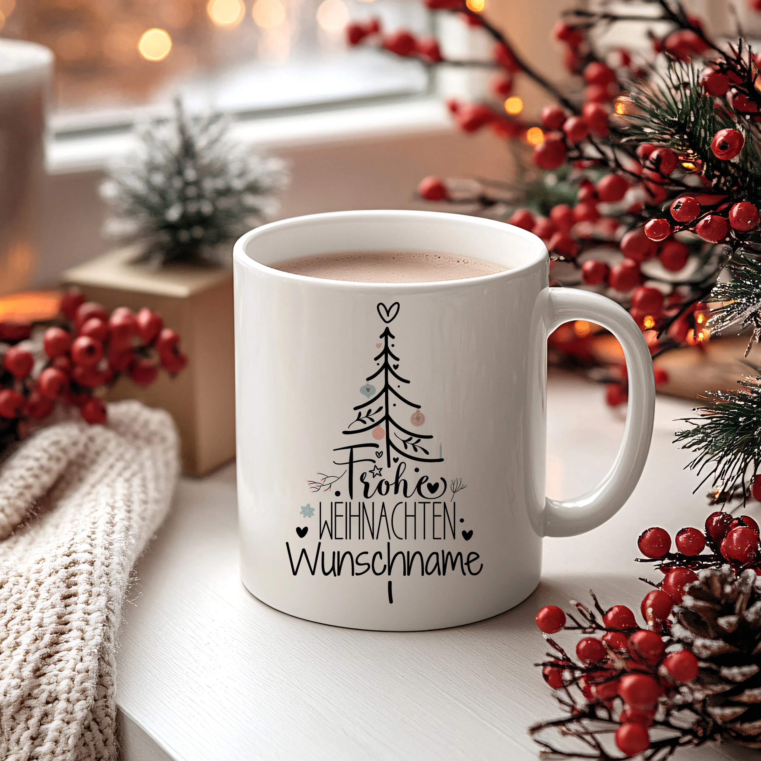Tasse Frohe Weihnachten - Image 2