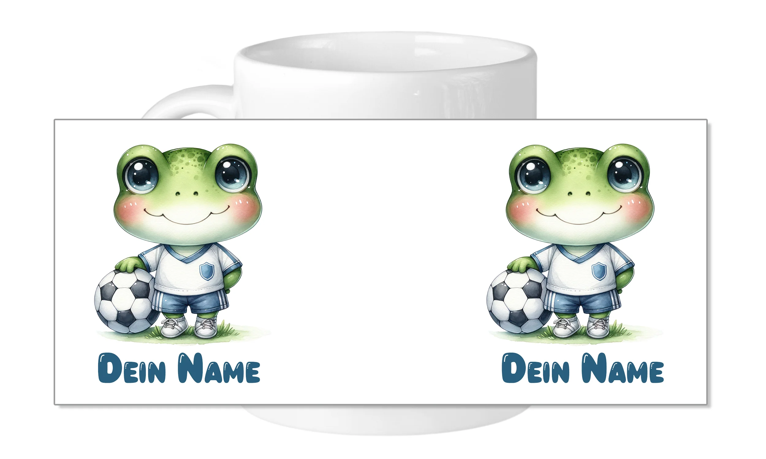 Tasse Frosch mit Fußball - Image 5