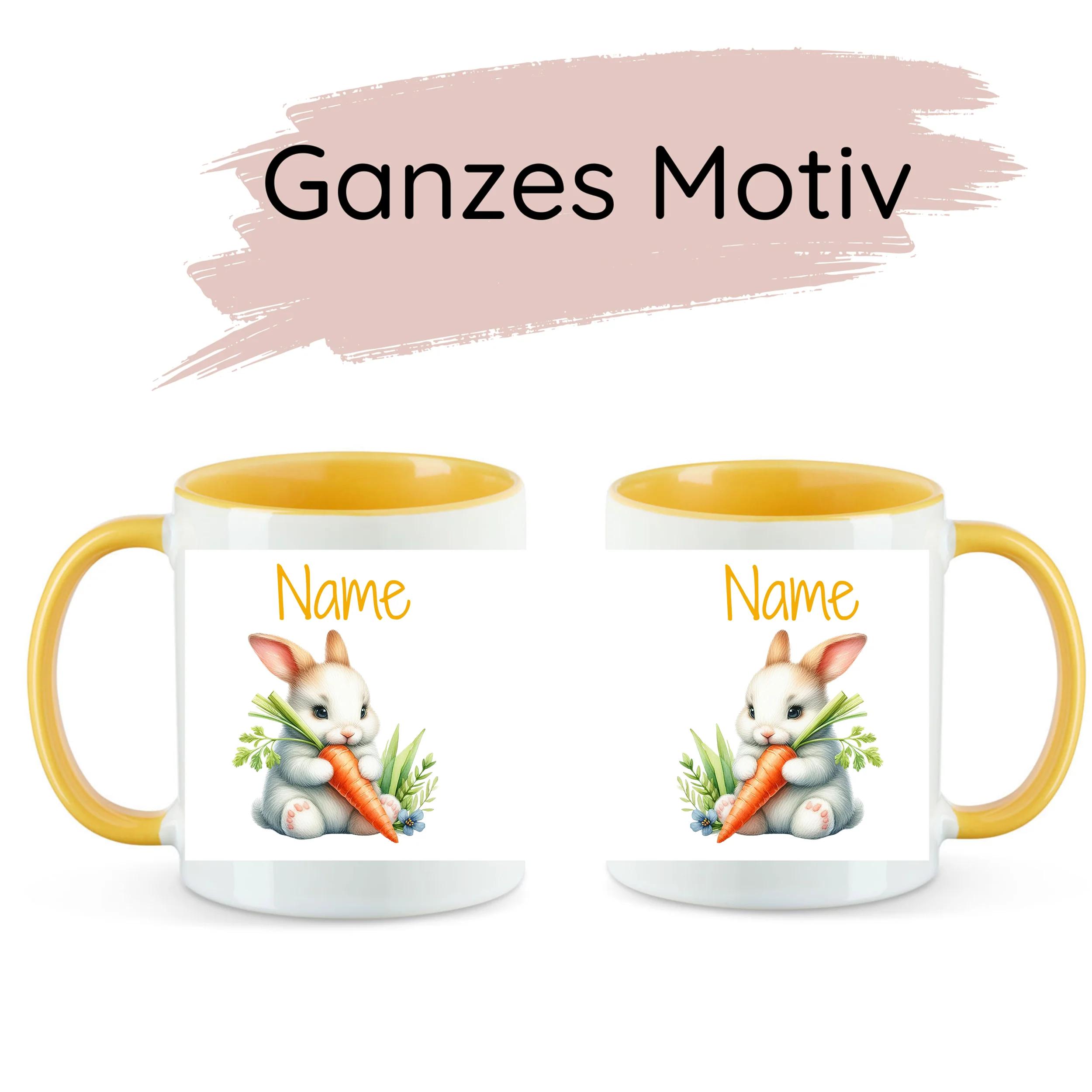 Tasse Hase mit Karotte - Image 3