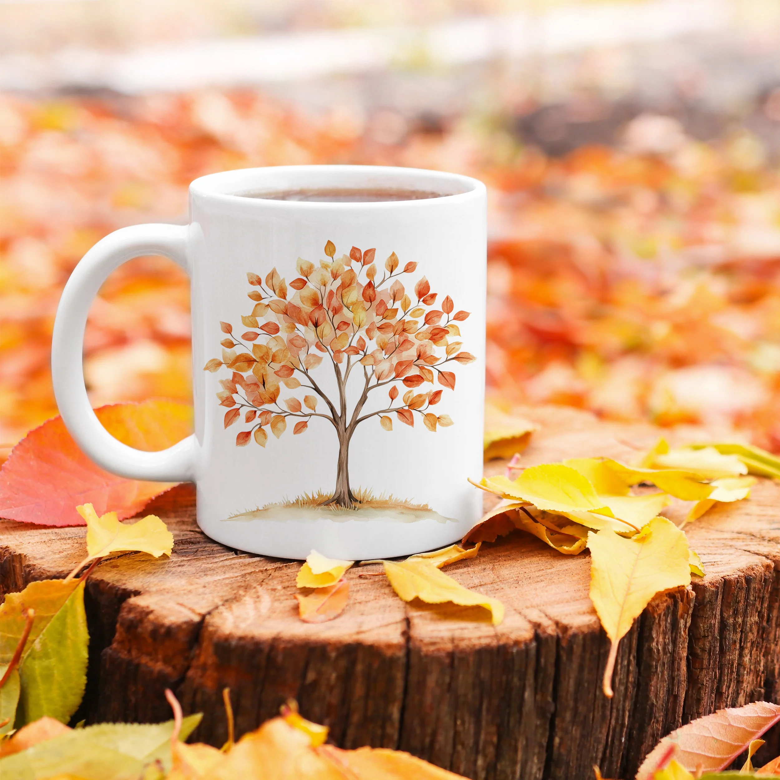 Tasse Herbstliche Baum - Image 4