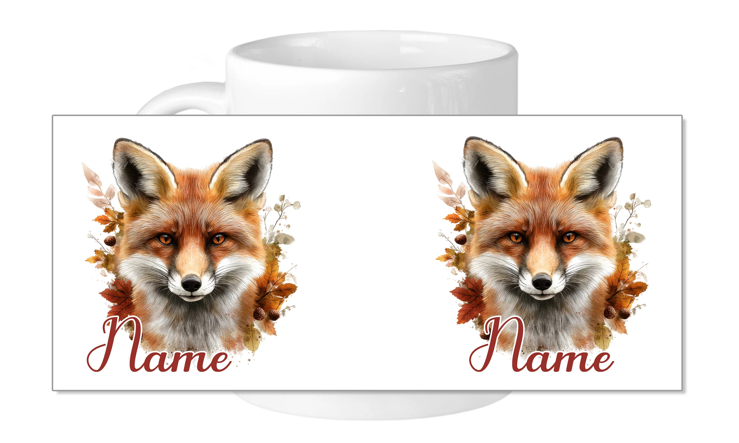 Tasse Herbsttiere Fuchs - Image 5