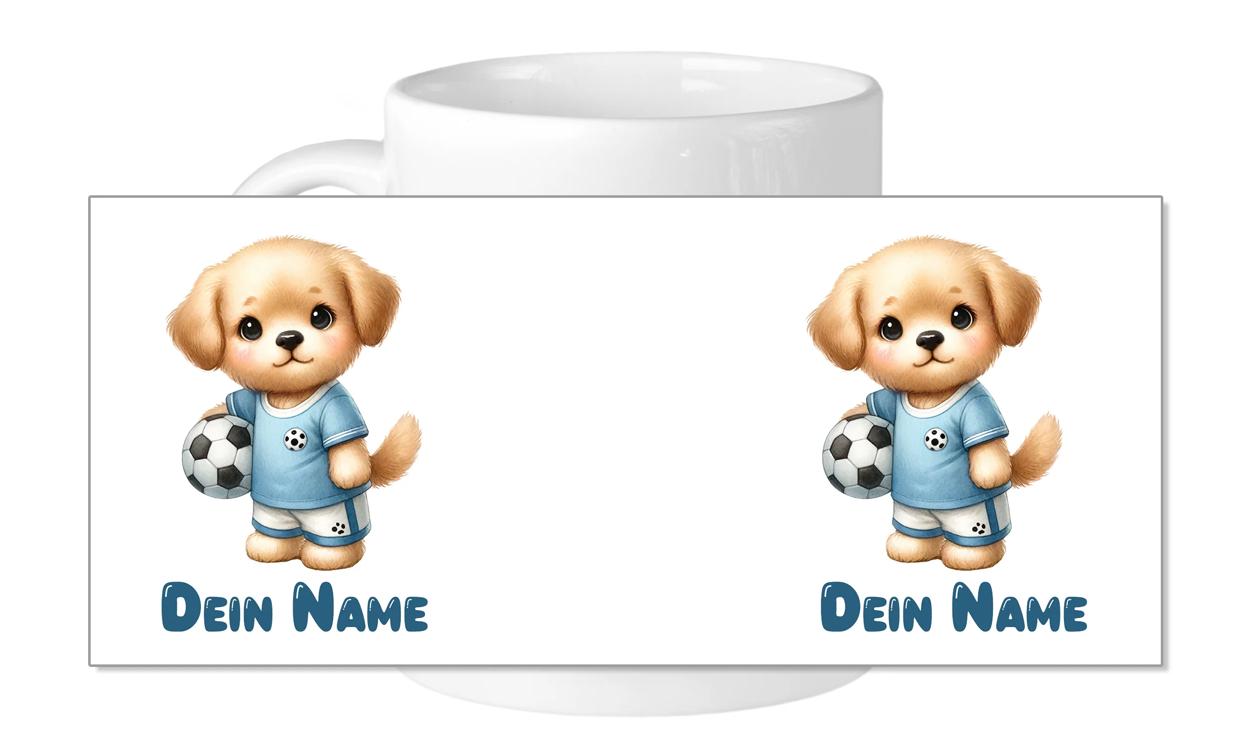 Tasse Hund mit Fußball - Image 5