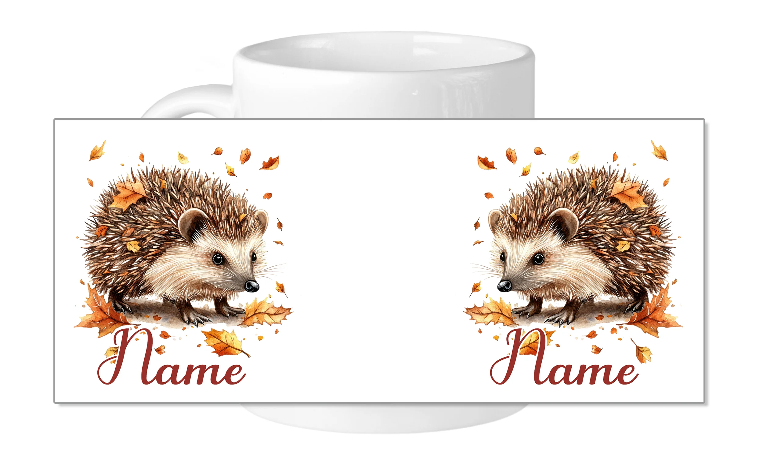 Tasse Igel im Herbst - Image 5