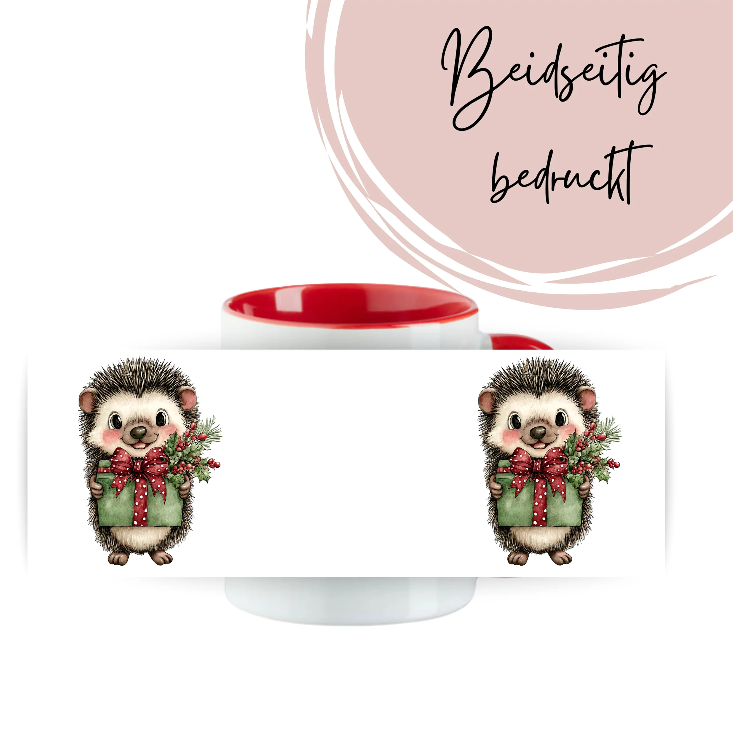 Tasse Igel mit Geschenk - Image 3