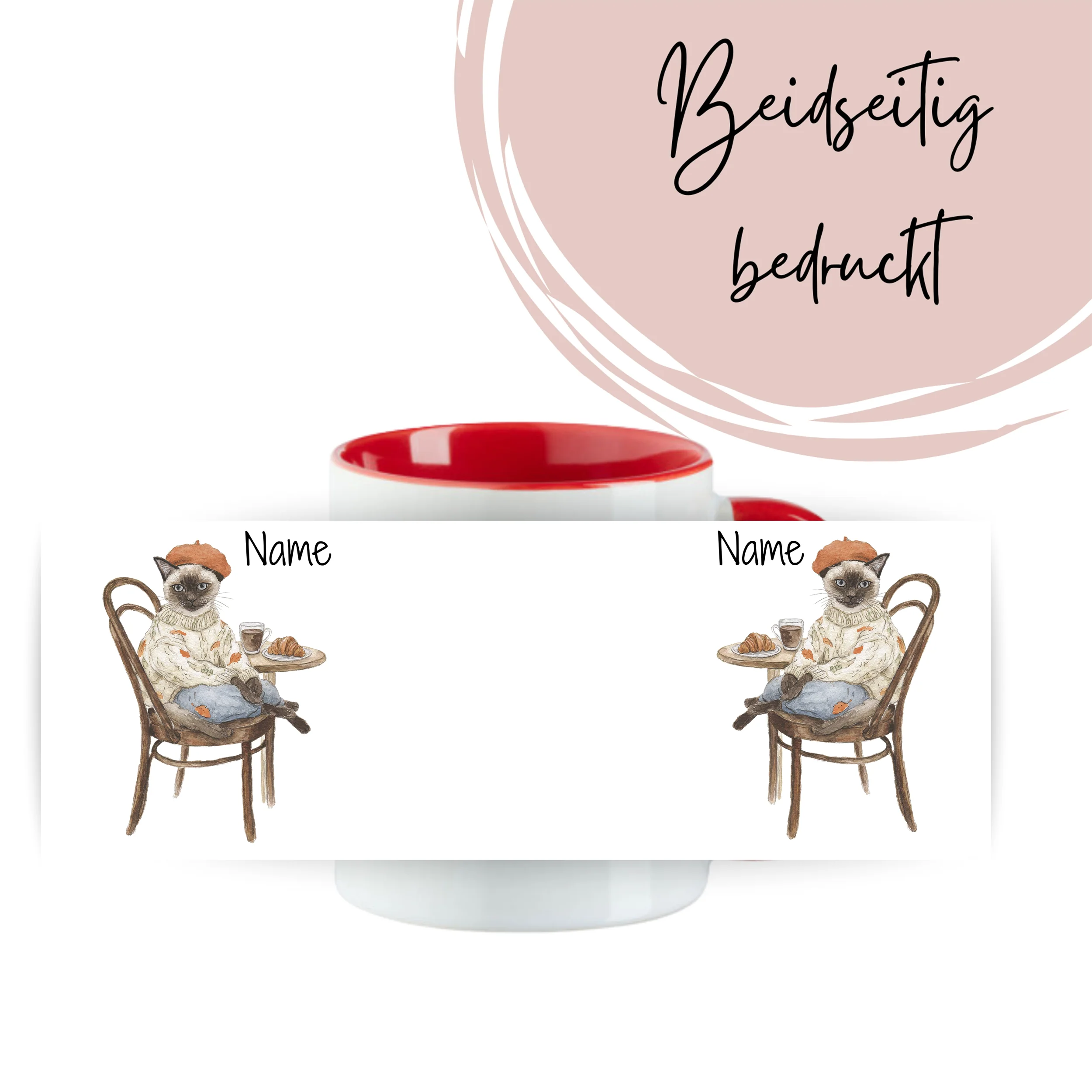 Tasse Katze im Schick - Image 2