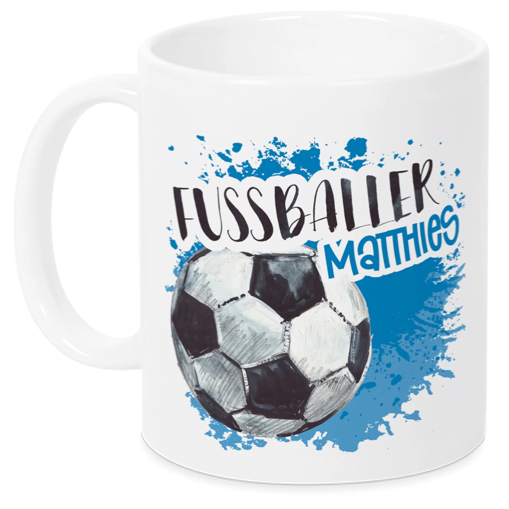 Tasse Kinder Fussballer