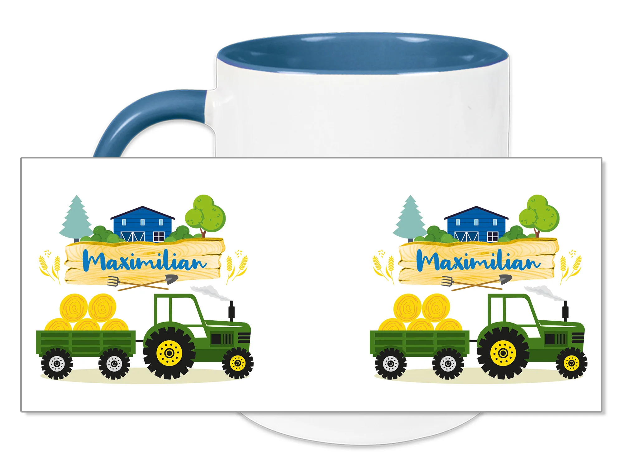 Tasse Kinder Traktor - Image 3