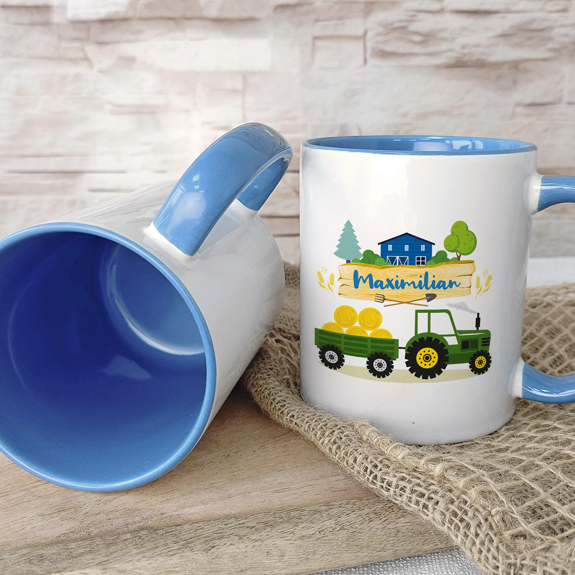 Tasse Kinder Traktor - Image 5