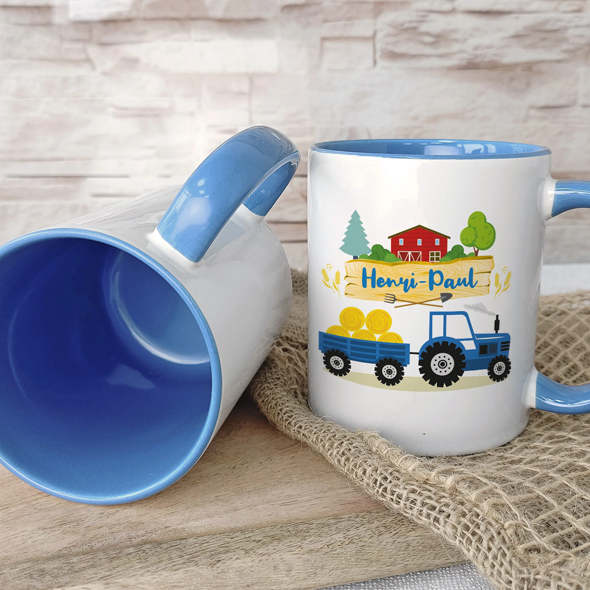 Tasse Kinder Traktor - Image 4