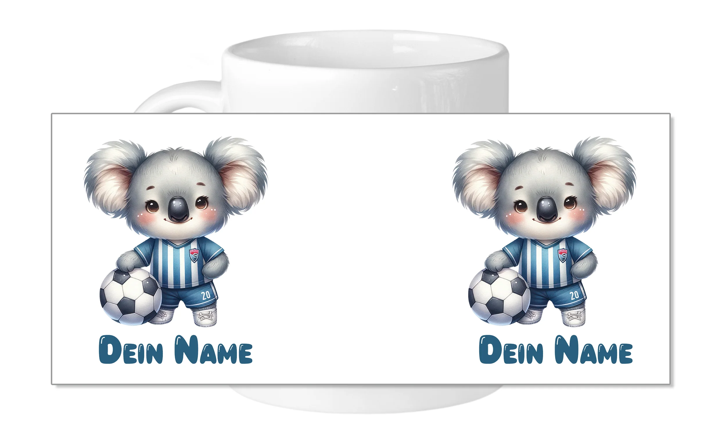Tasse Koala mit Fußball - Image 5