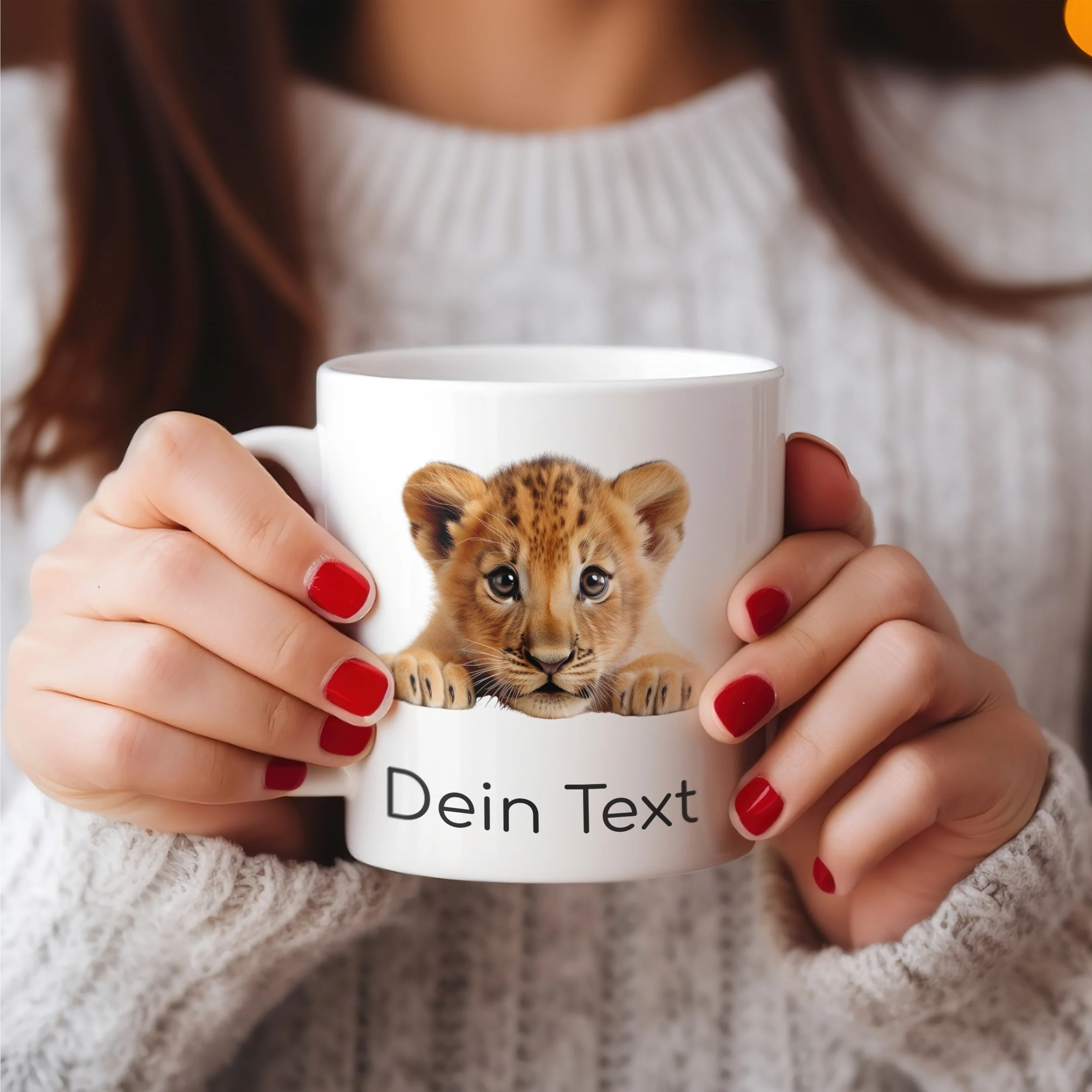 Tasse Löwenbaby - Image 4