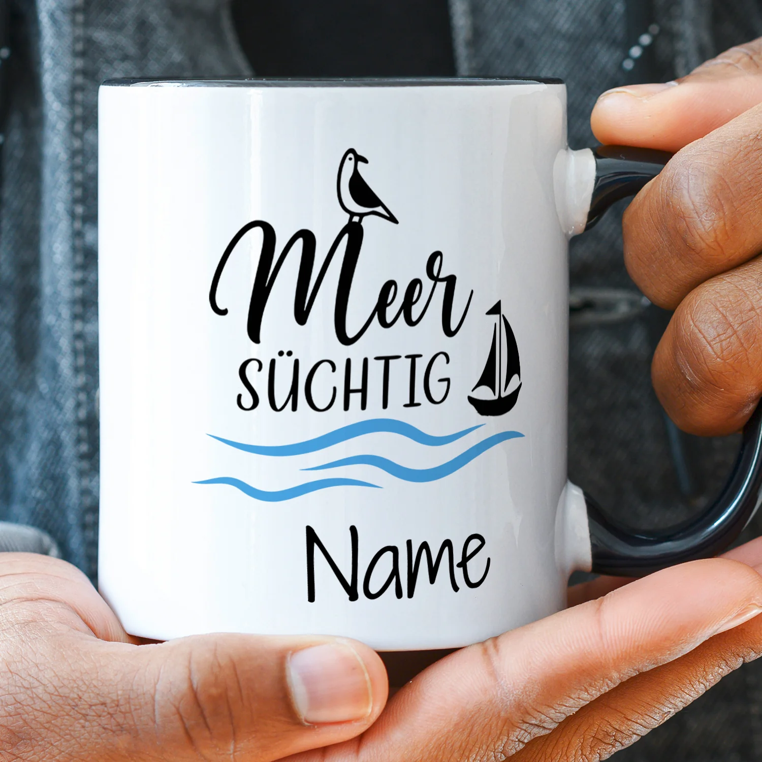 Tasse Meer süchtig - Image 3