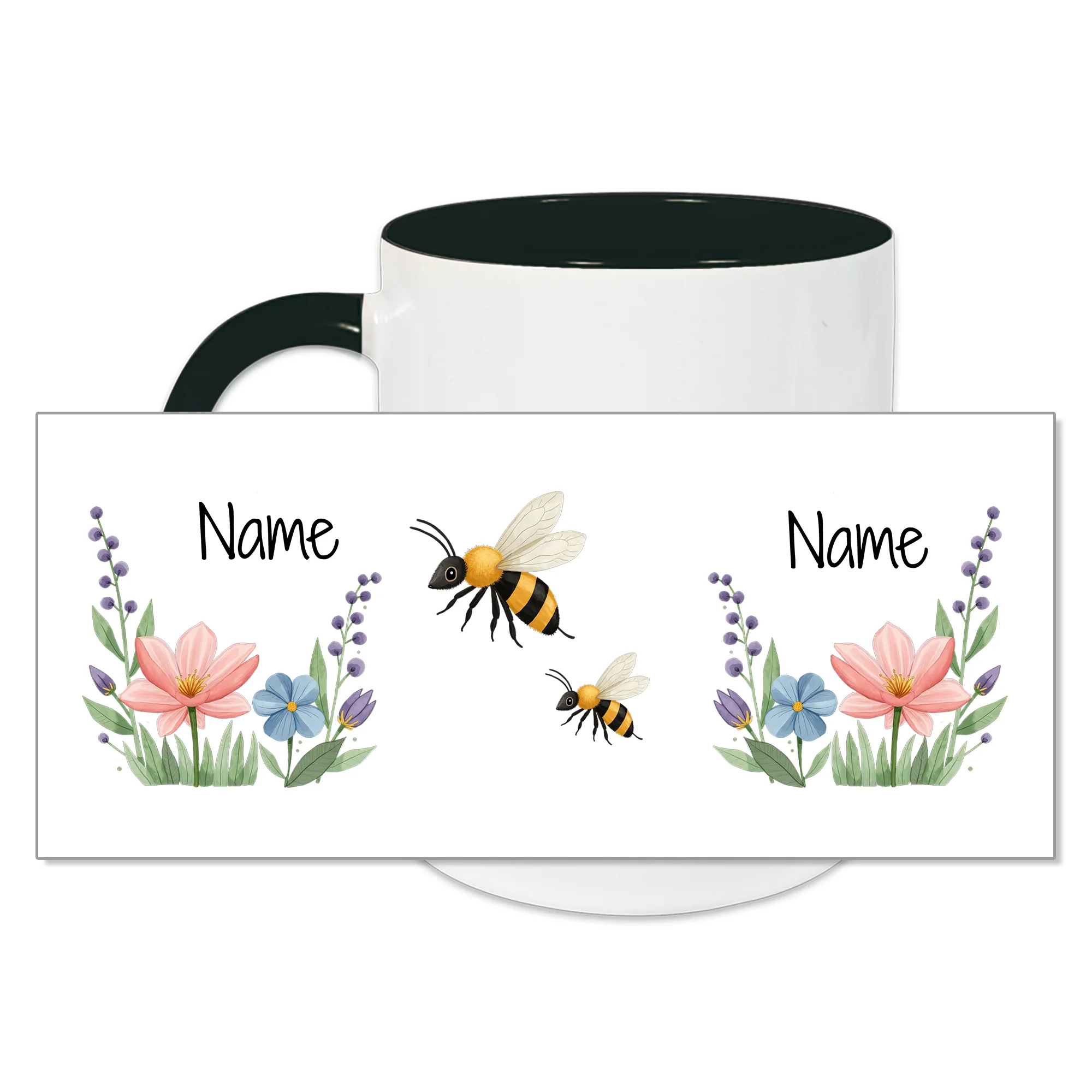 Tasse mit Blumenmotiv - Image 2