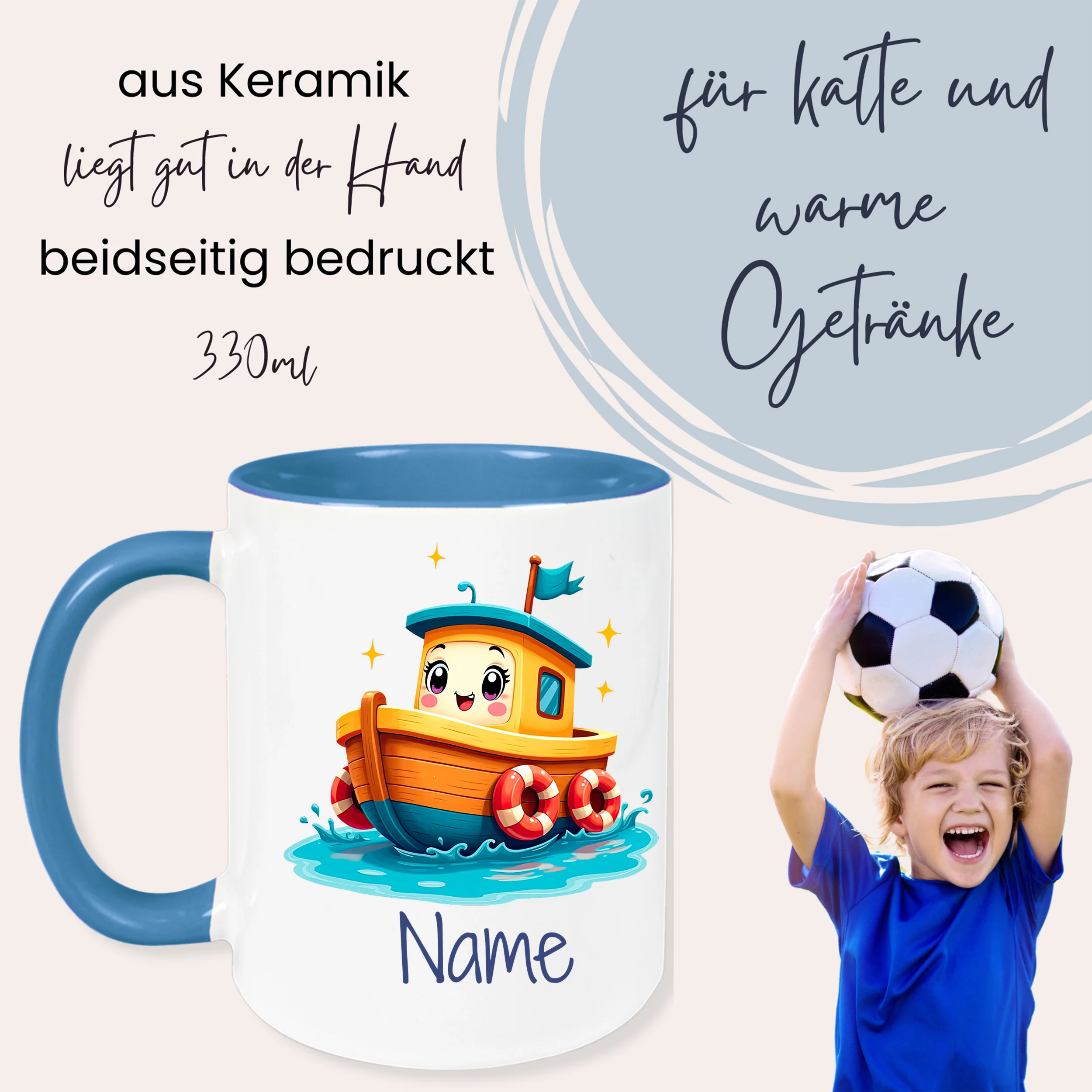 Tasse mit Boot - Für kleine Abenteuerlustige - Image 3