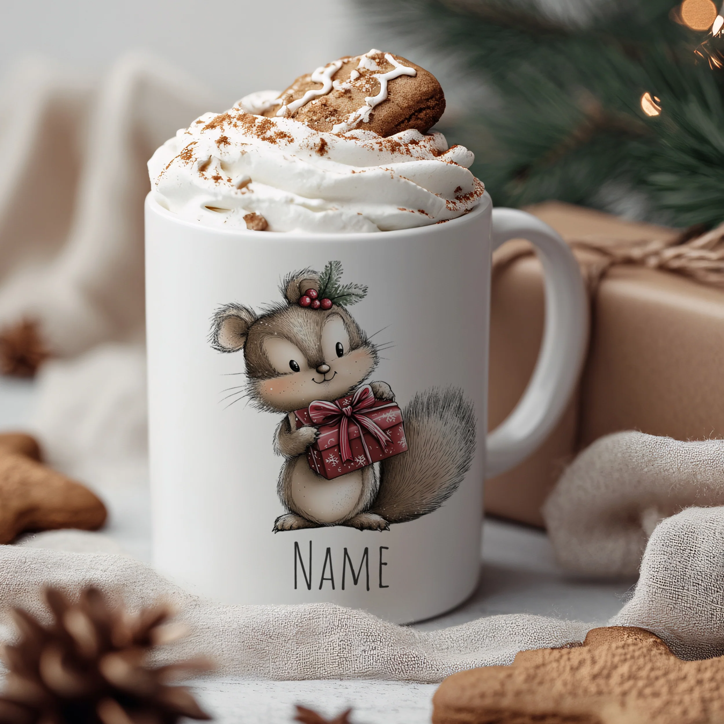 Tasse mit Eichhörnchen - Image 3