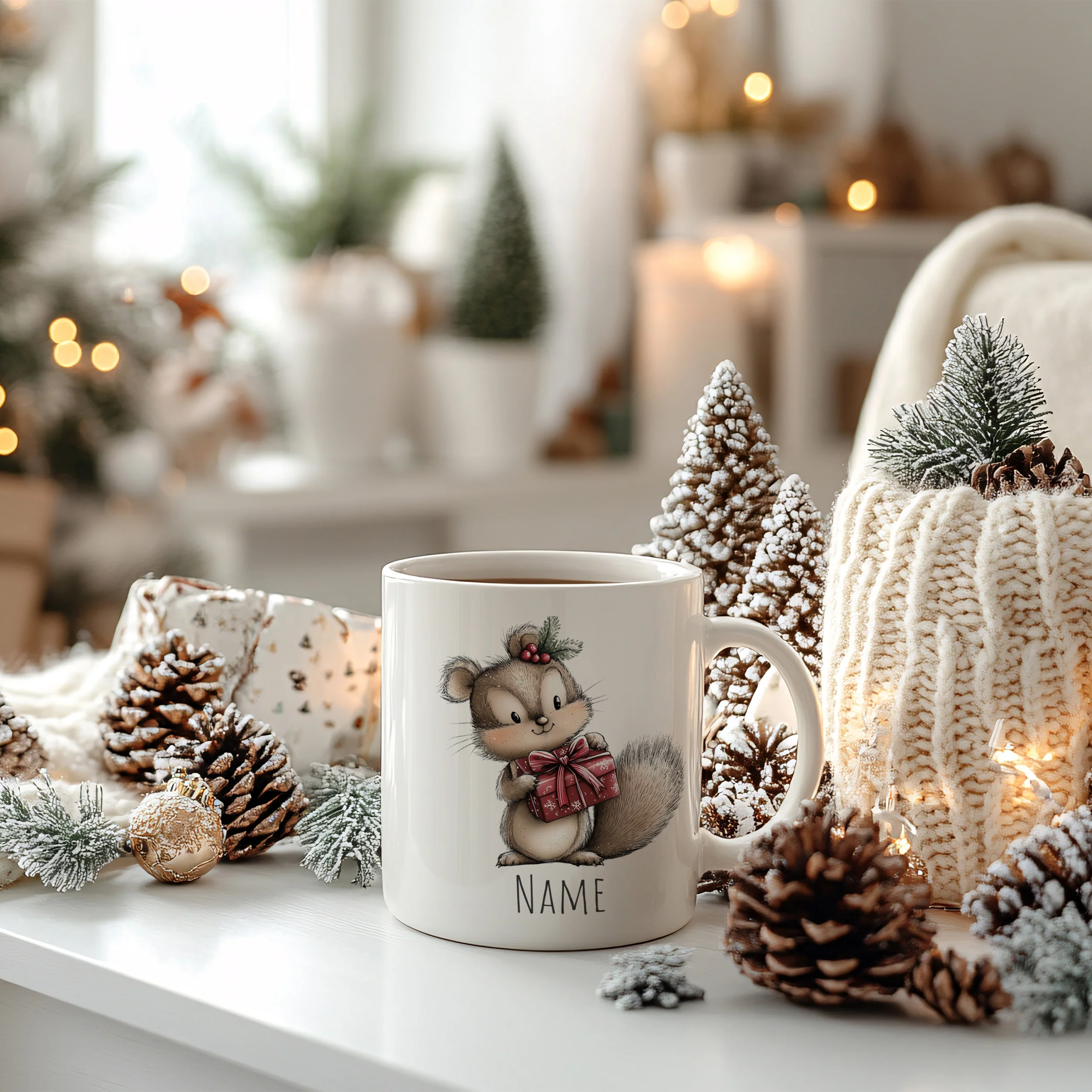 Tasse mit Eichhörnchen - Image 4