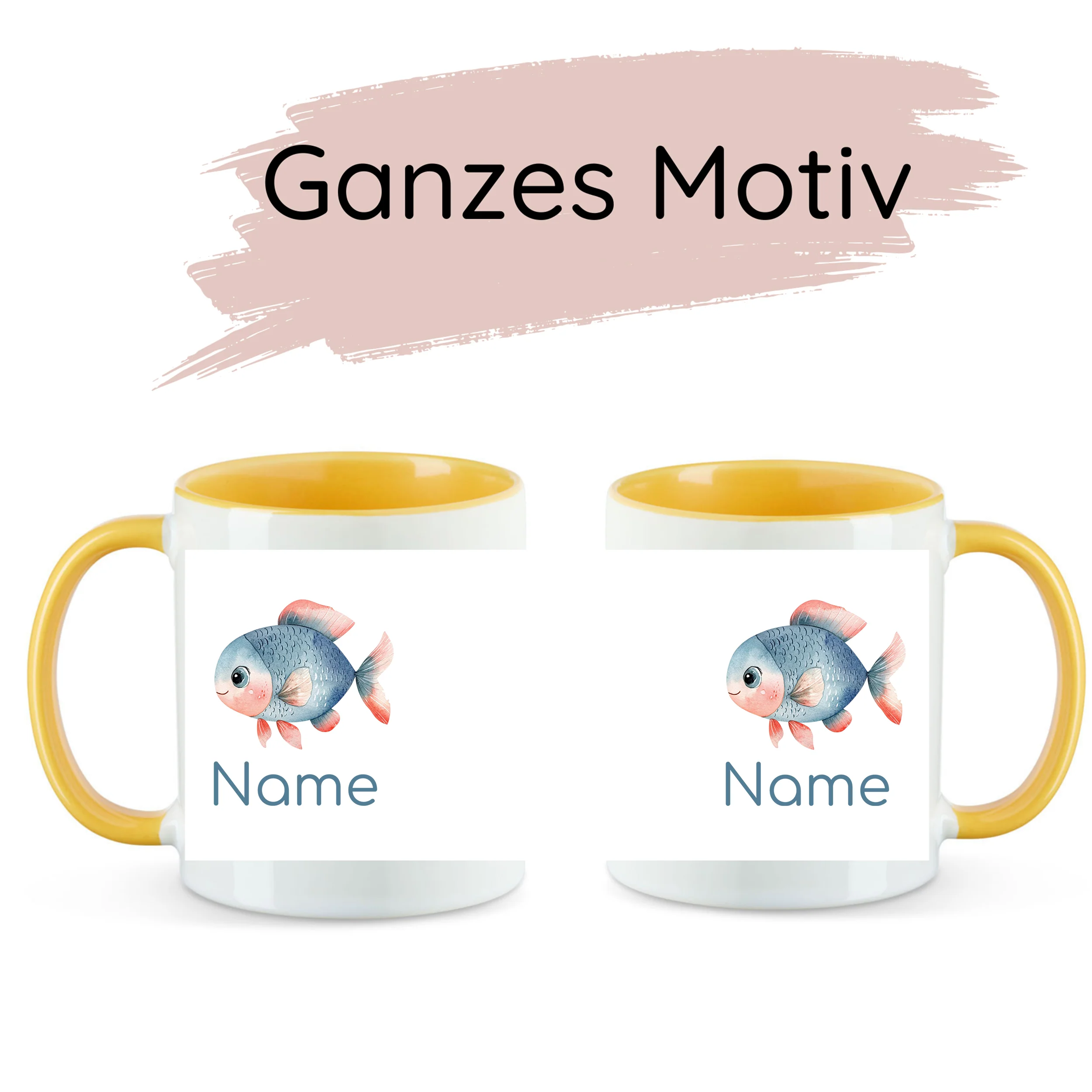 Tasse mit Fischmotiv - Image 3