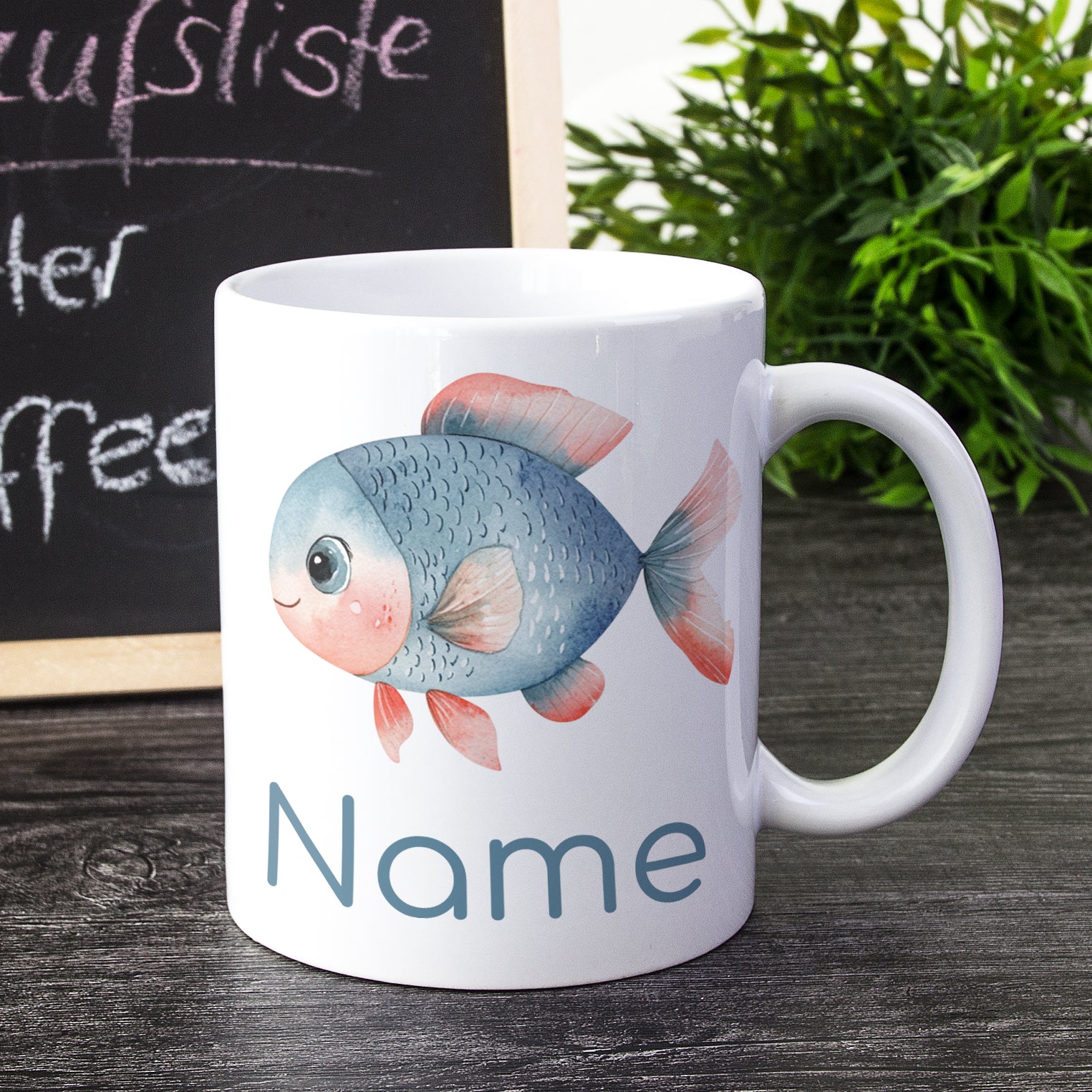 Tasse mit Fischmotiv - Image 2