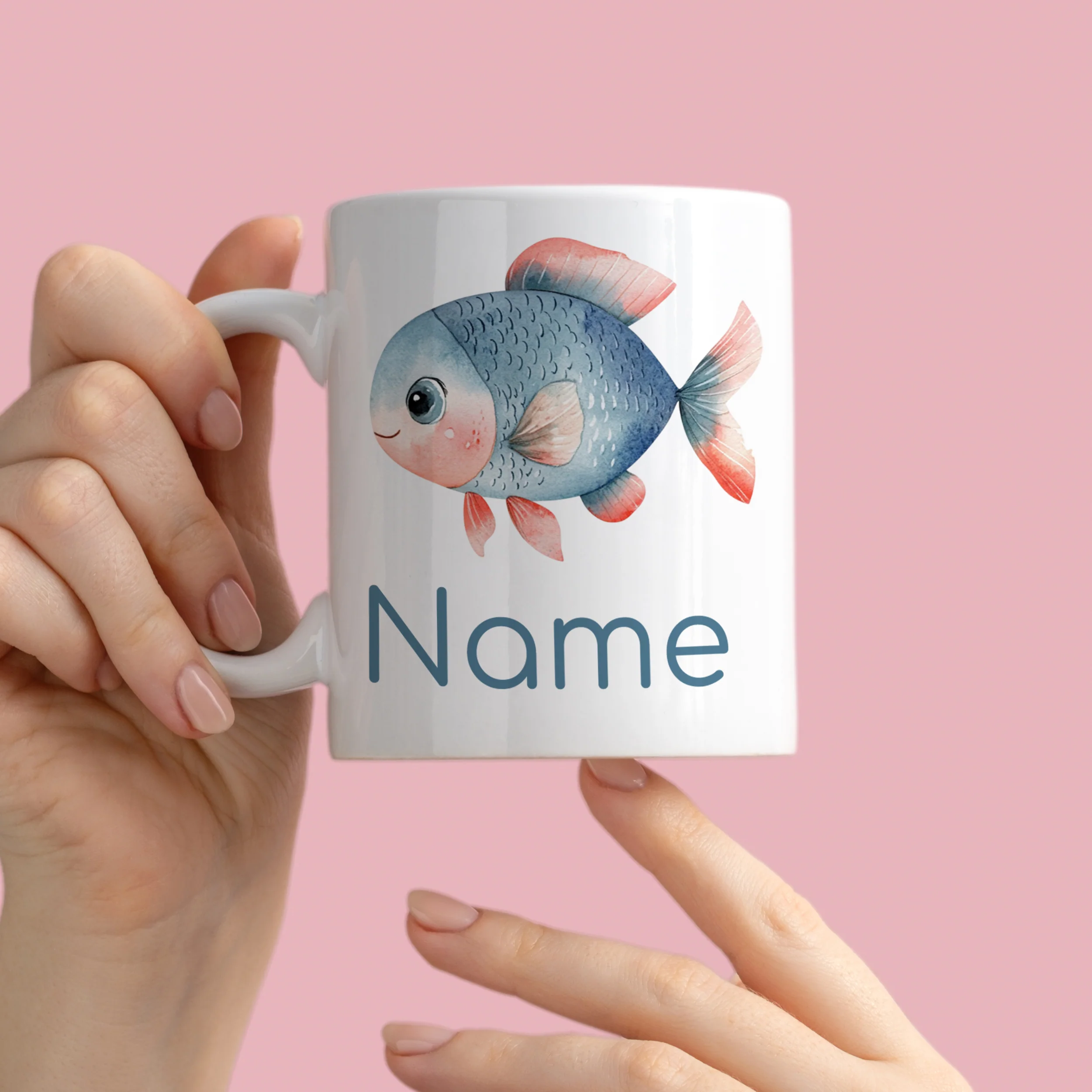 Tasse mit Fischmotiv - Image 3