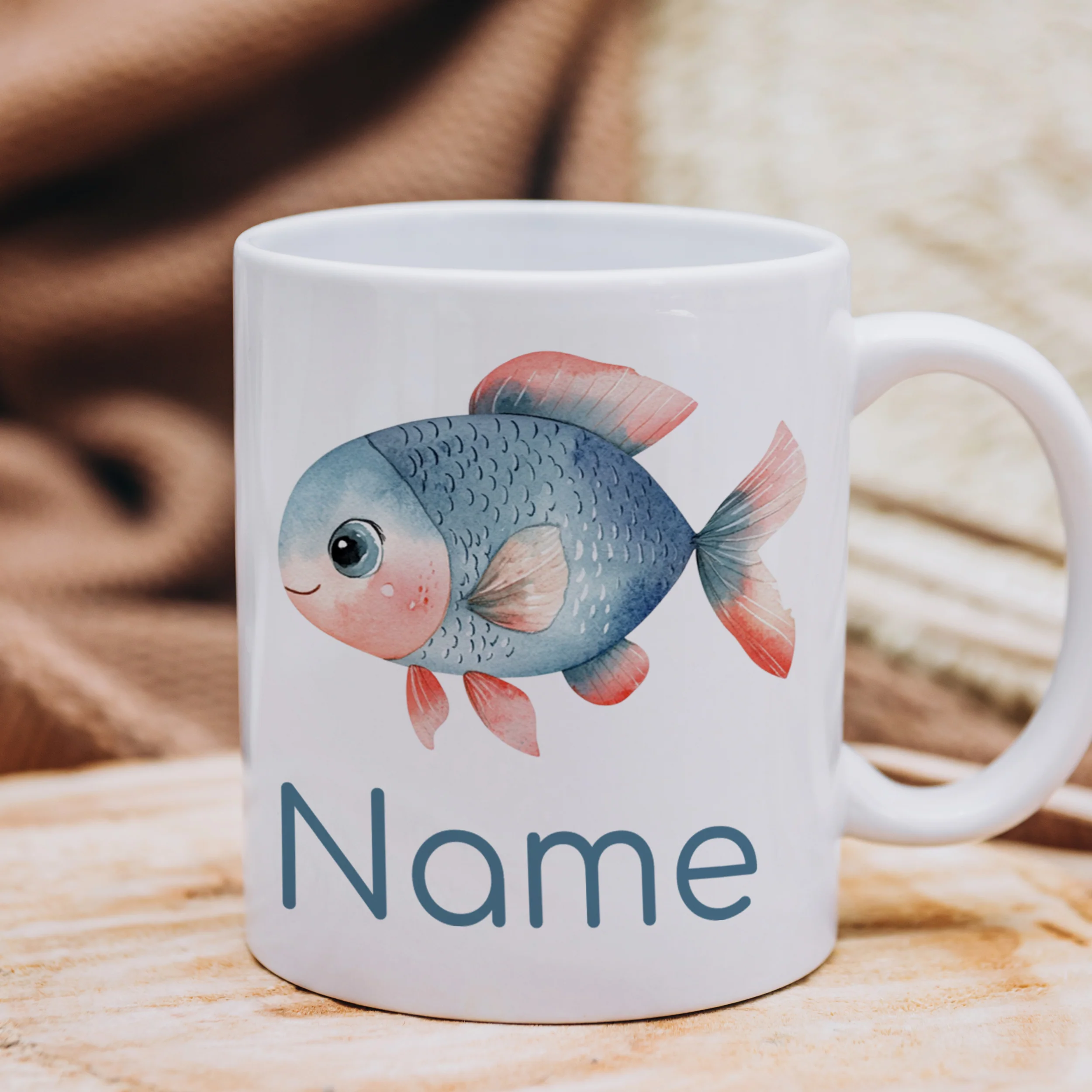 Tasse mit Fischmotiv - Image 4