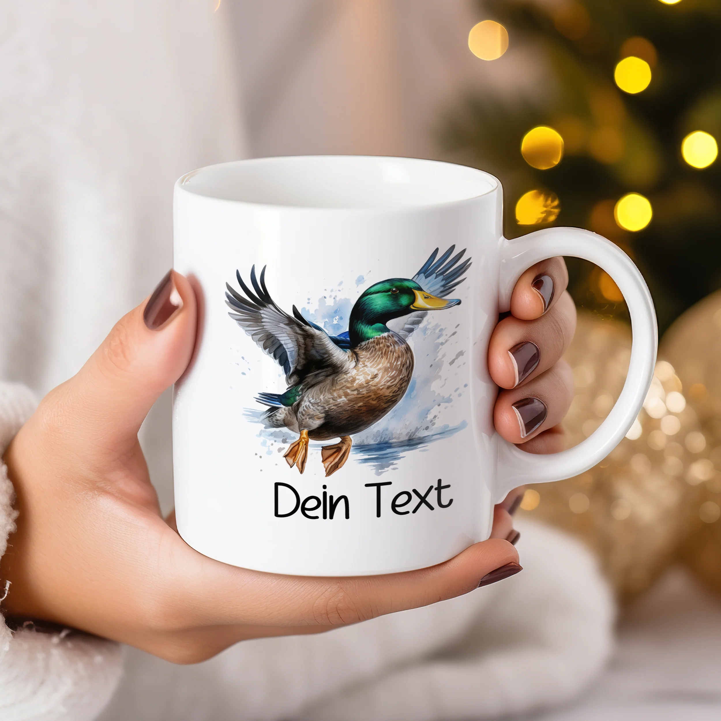 Tasse mit fliegender Ente - Image 3