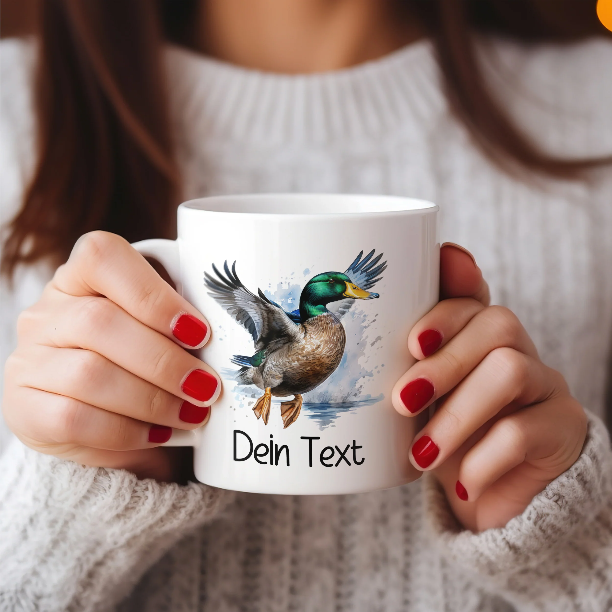 Tasse mit fliegender Ente - Image 4