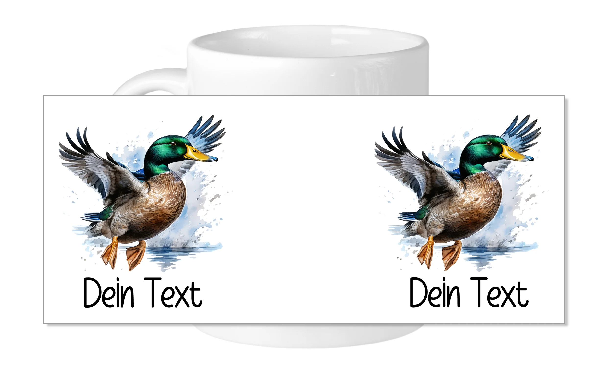 Tasse mit fliegender Ente - Image 5
