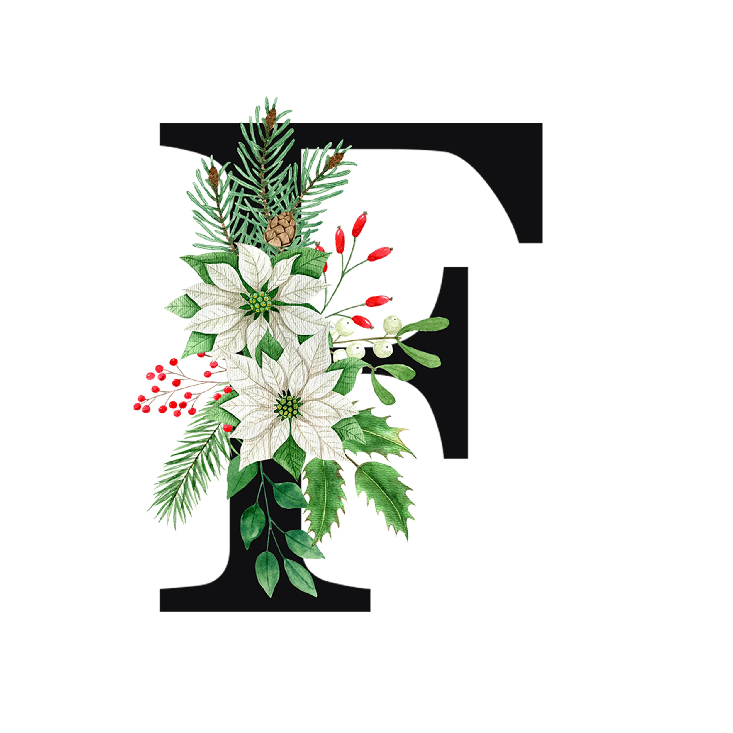 Tasse mit floralem F - Image 5