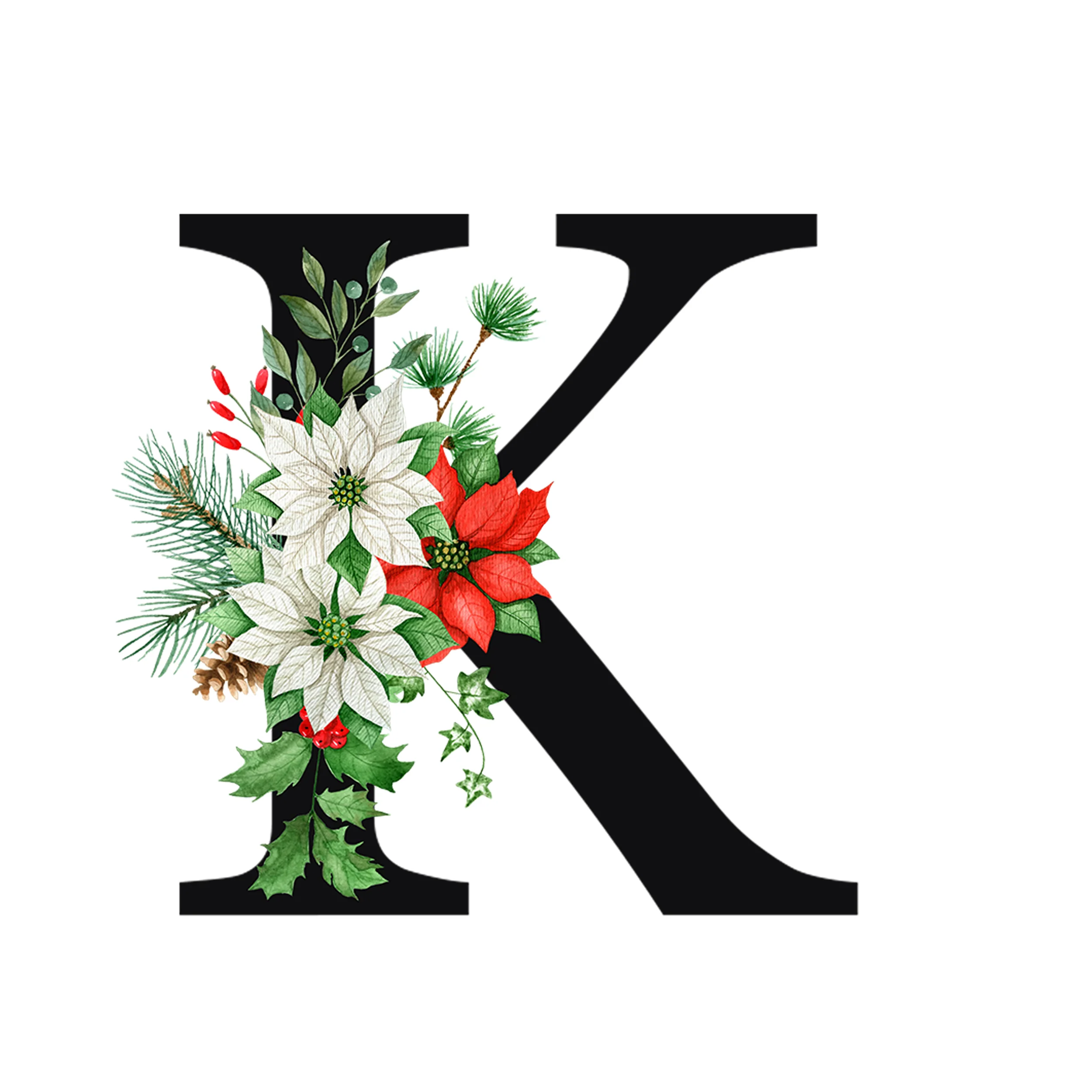 Tasse mit floralem K - Image 5