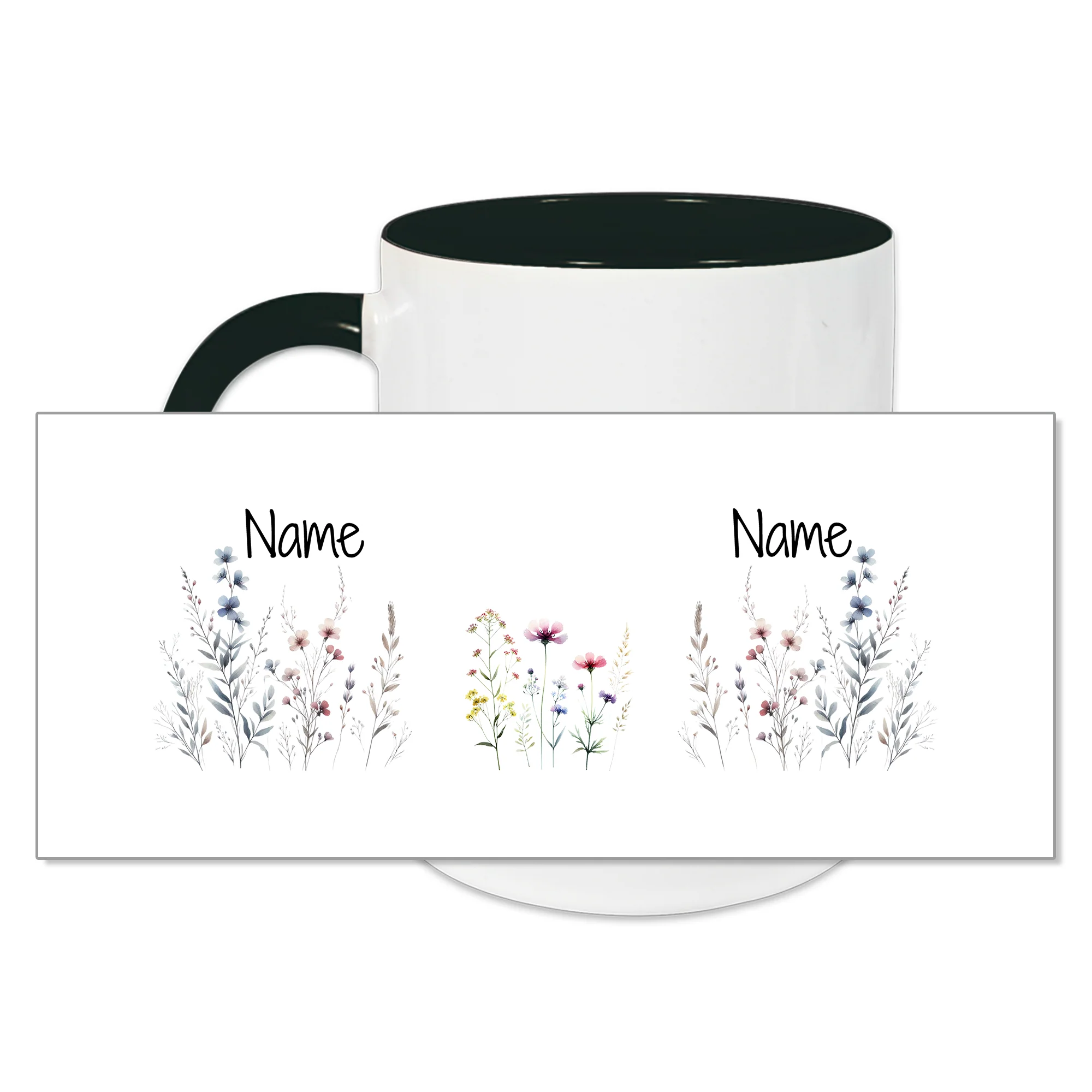 Tasse mit floralen Motiven - Image 2