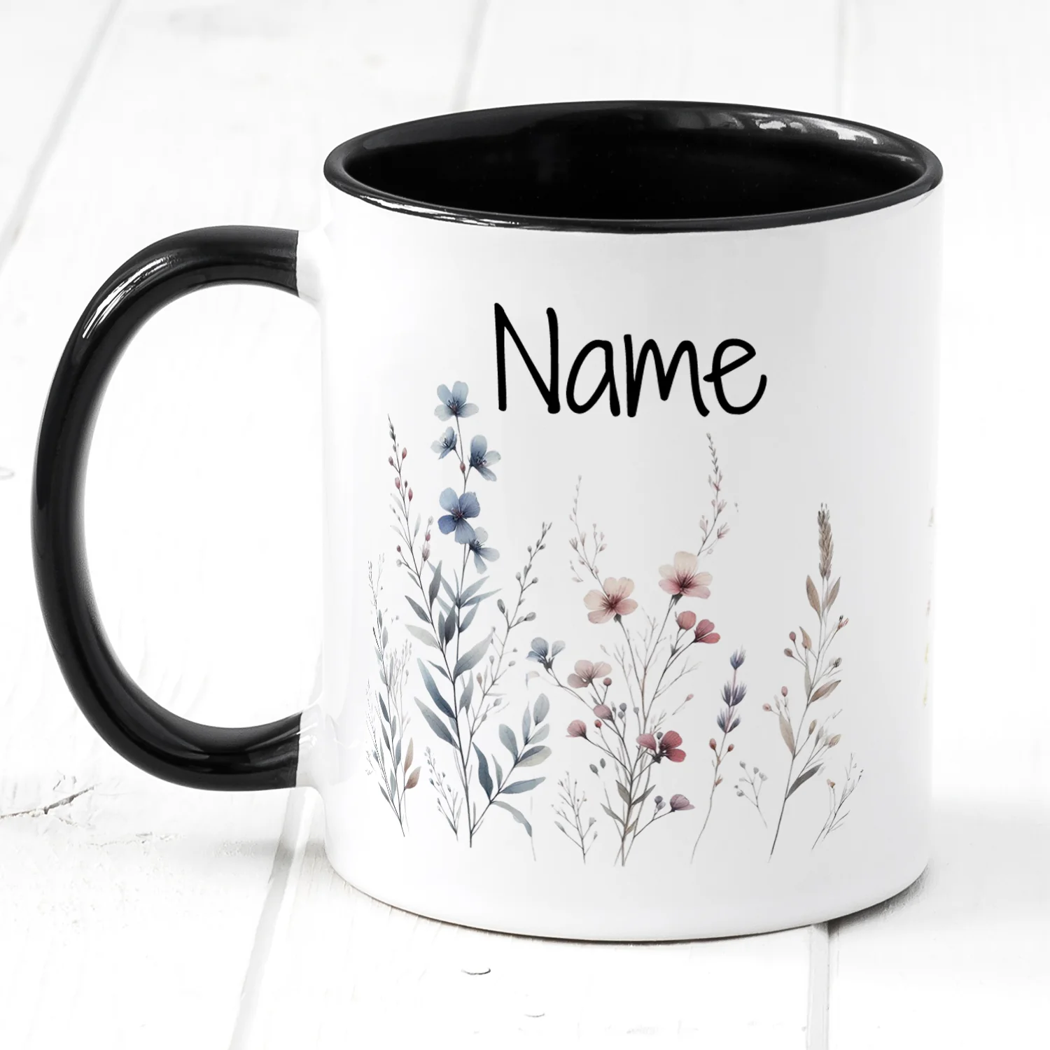 Tasse mit floralen Motiven - Image 4