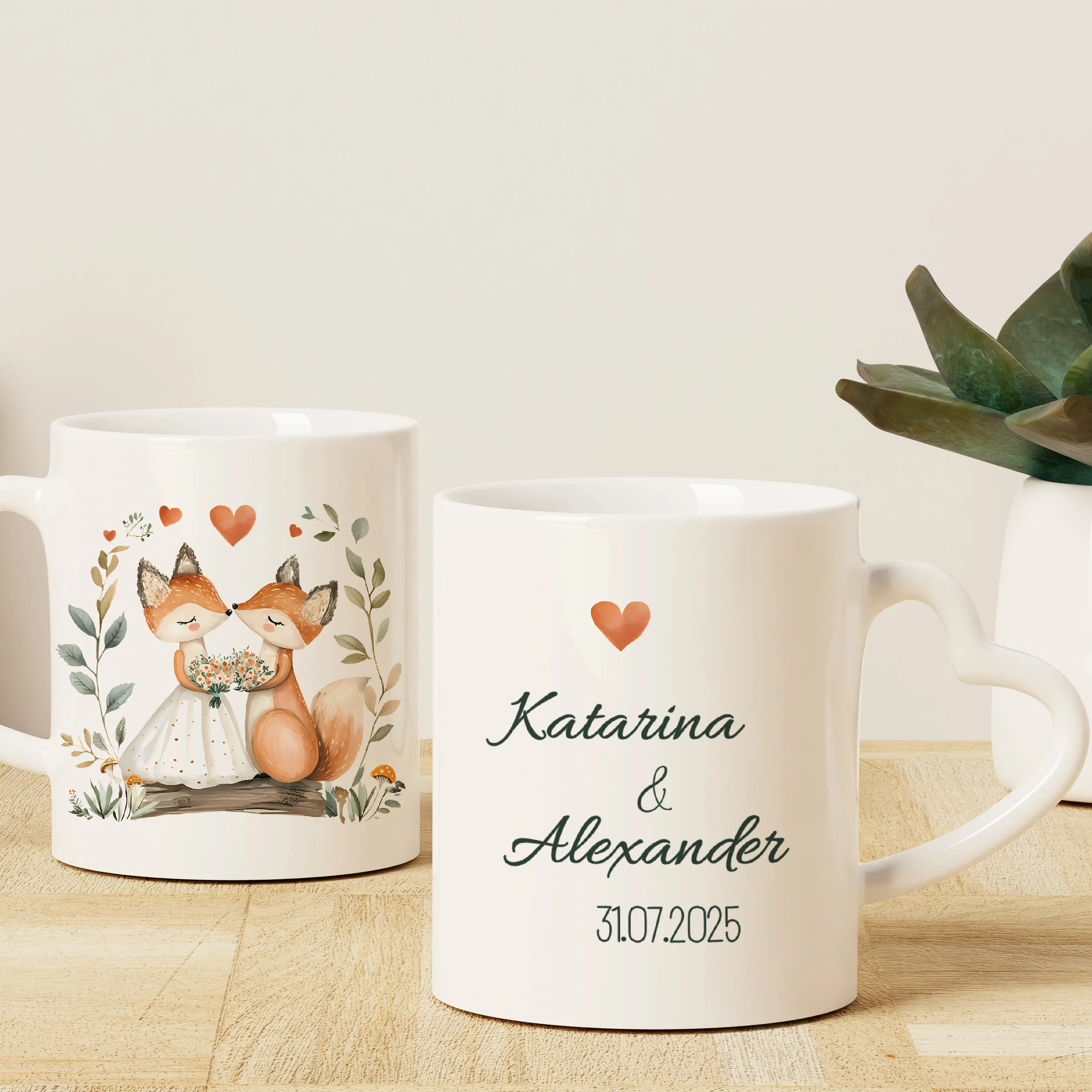 Tasse mit Herzhenkel - Ein Zeichen der Verbundenheit - Image 2