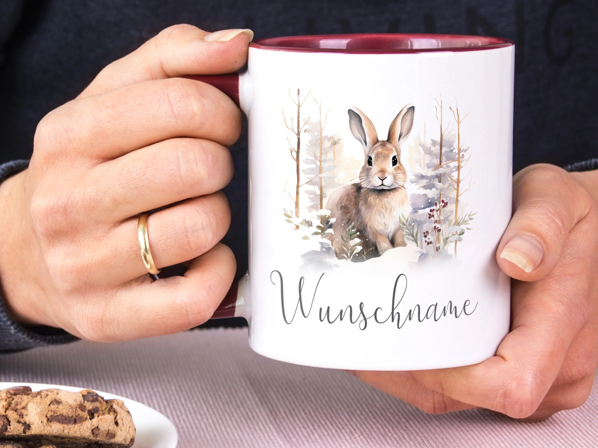 Tasse mit Kaninchen - Image 4