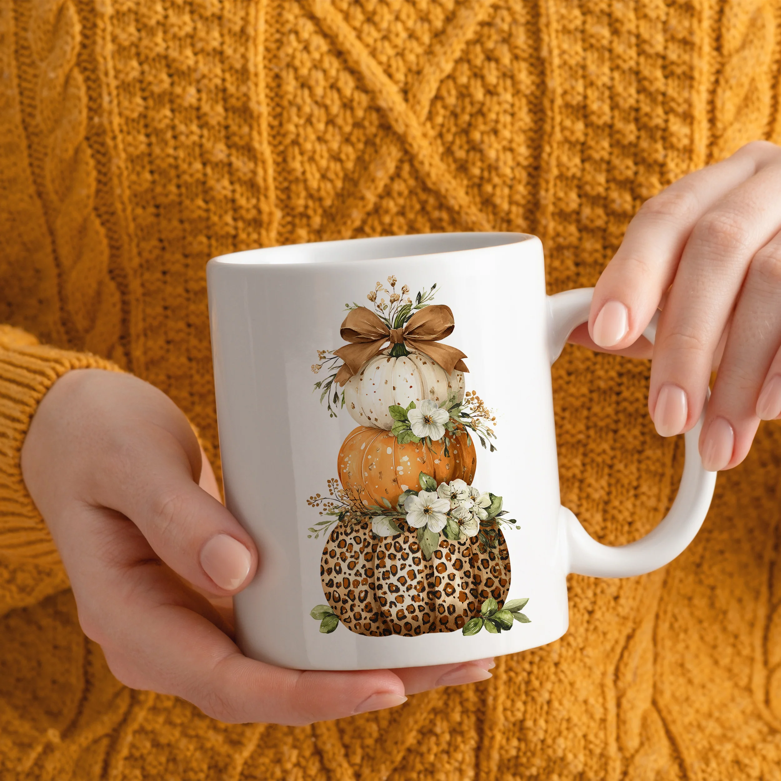 Tasse mit Kürbismotiv - Image 2
