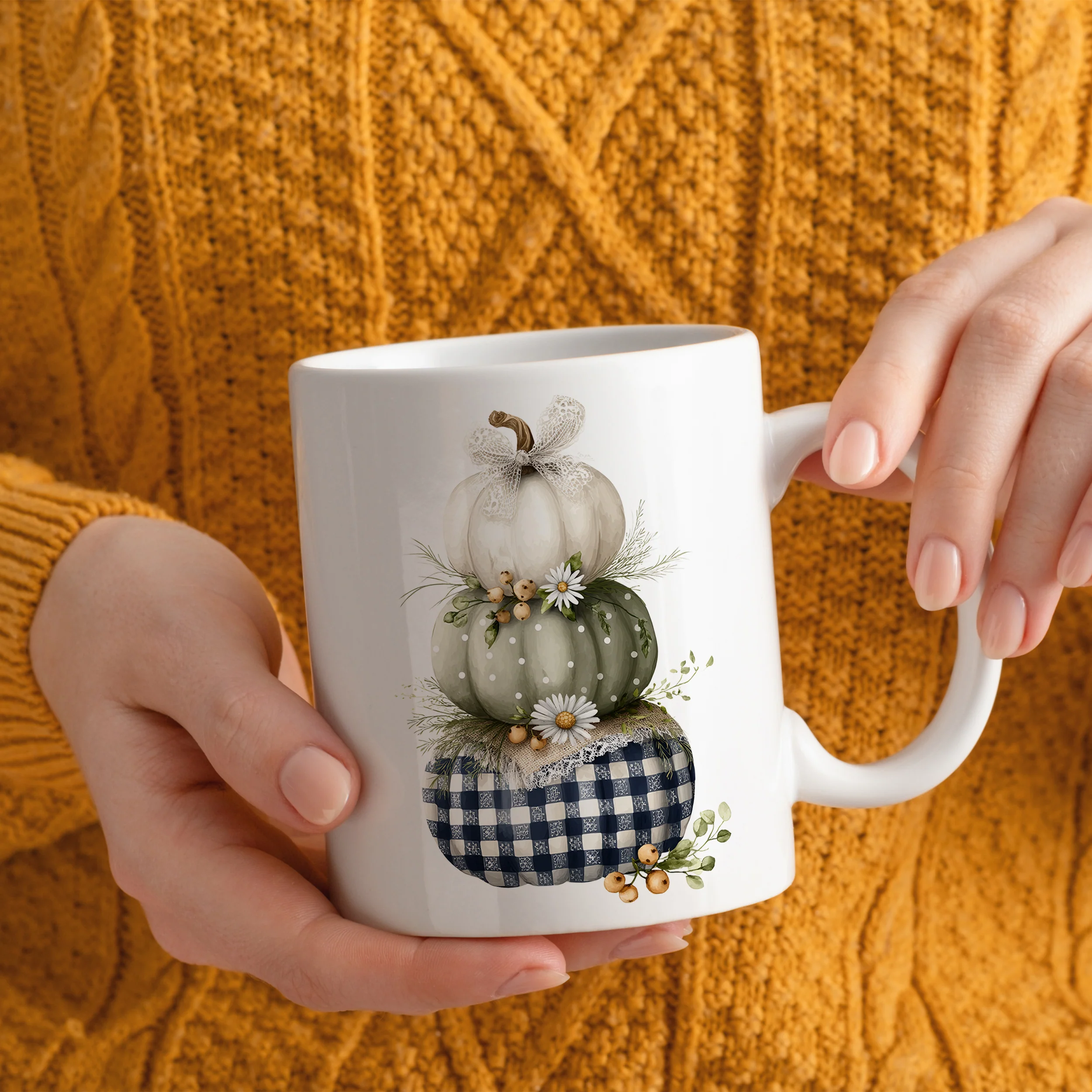 Tasse mit Kürbismotiv - Image 2
