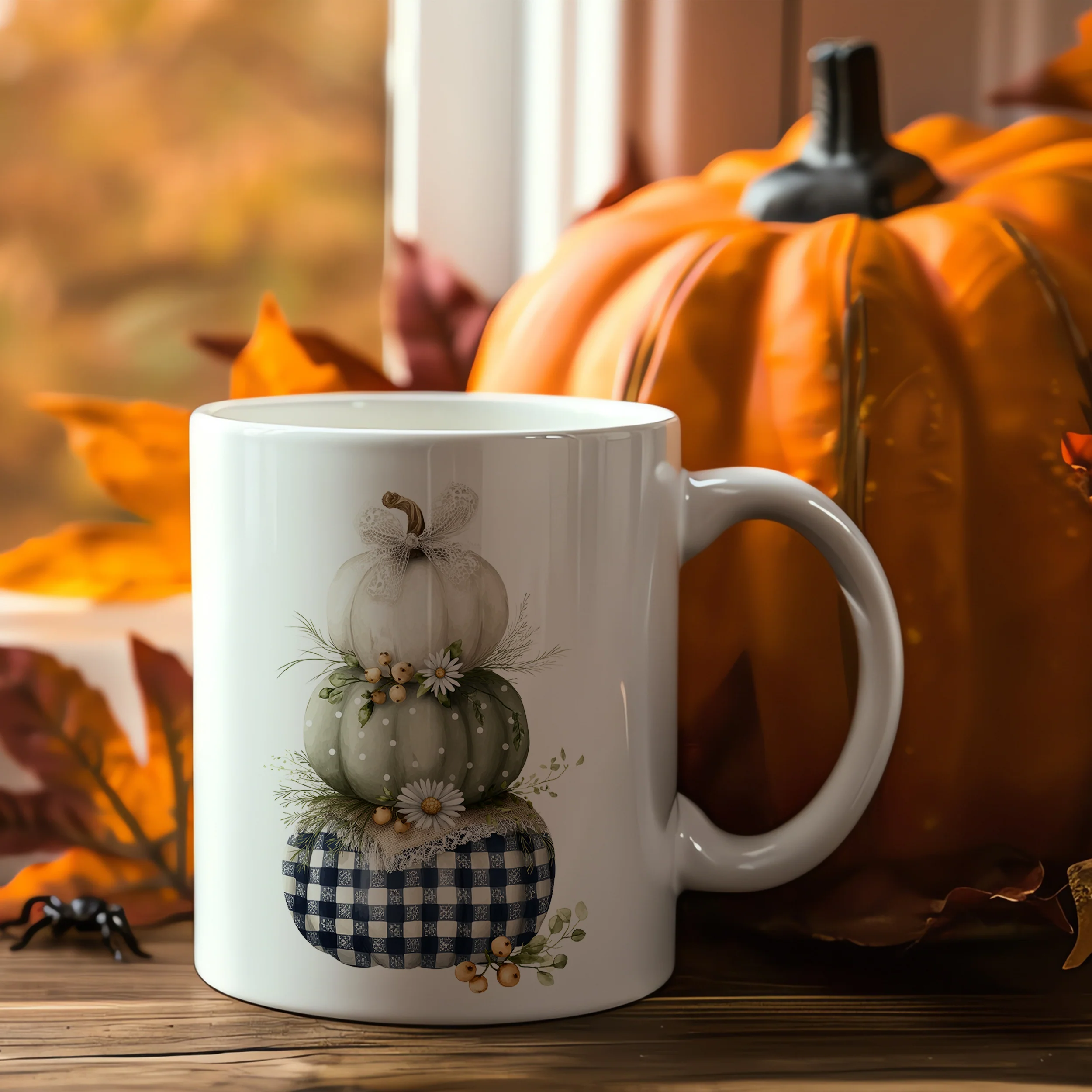 Tasse mit Kürbismotiv - Image 3