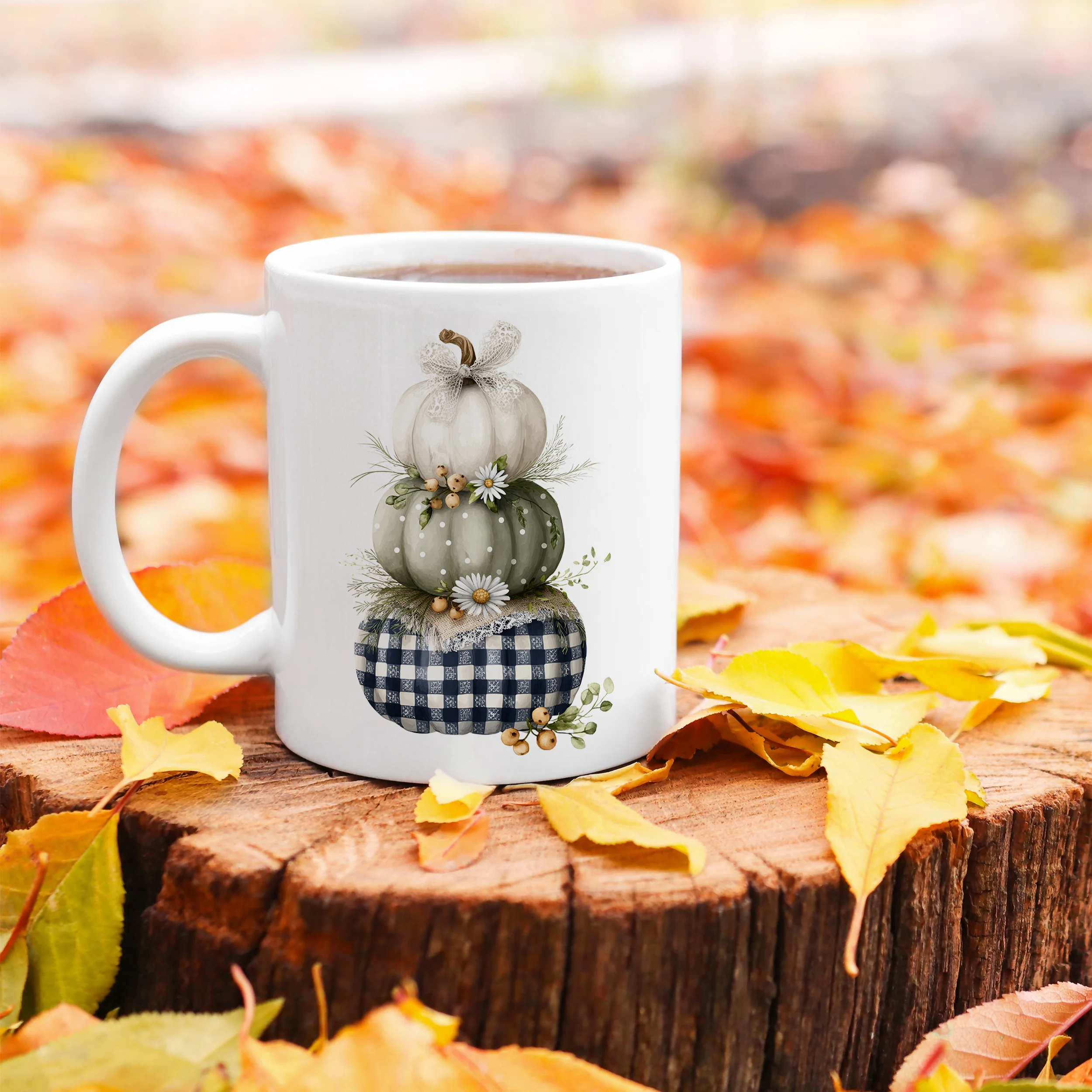 Tasse mit Kürbismotiv - Image 4