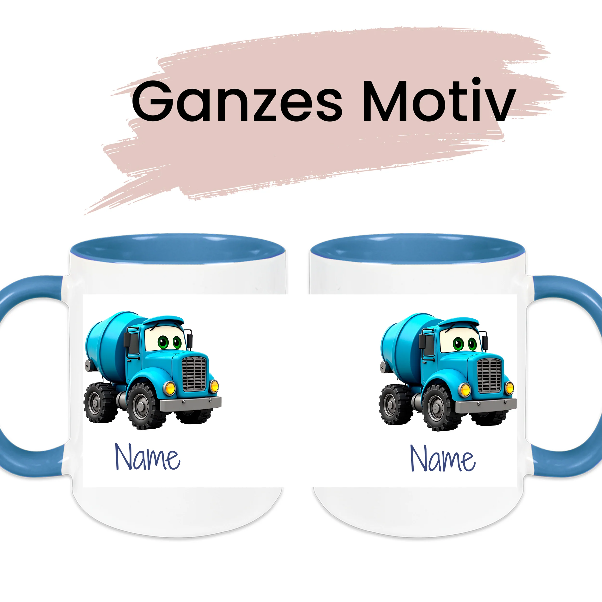 Tasse mit Lkw-Motiv - Für kleine Bauarbeiter - Image 2