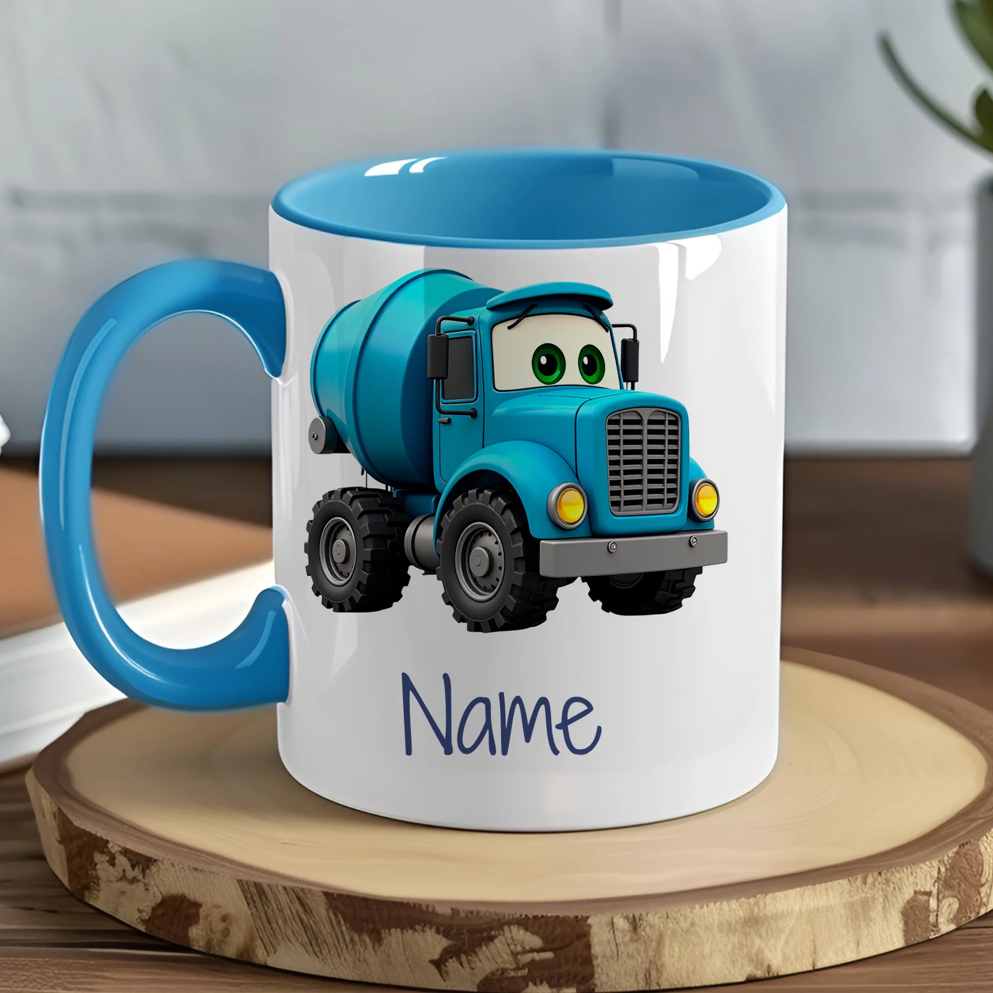 Tasse mit Lkw-Motiv - Für kleine Bauarbeiter - Image 4