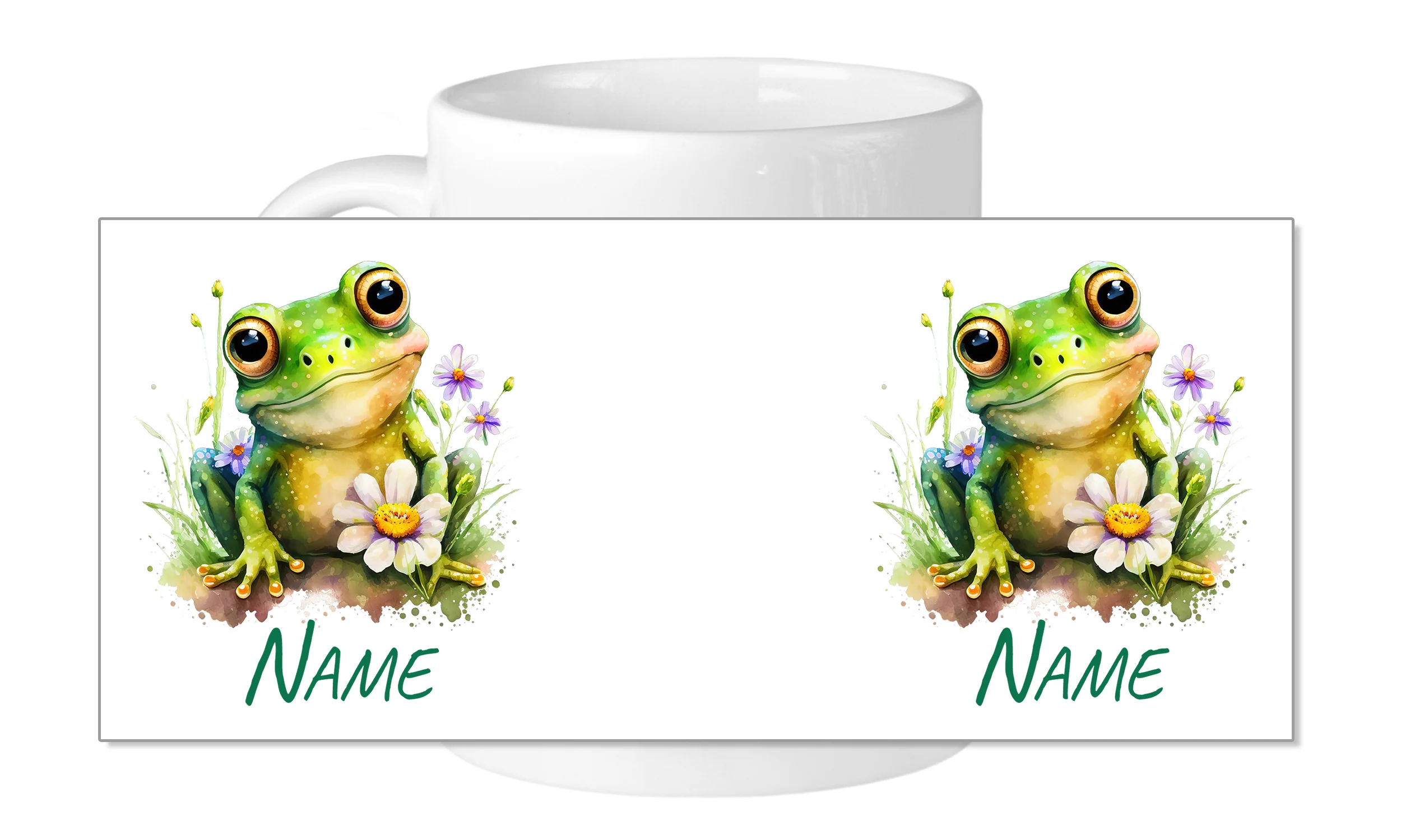 Tasse mit lustigem Frosch - Image 5