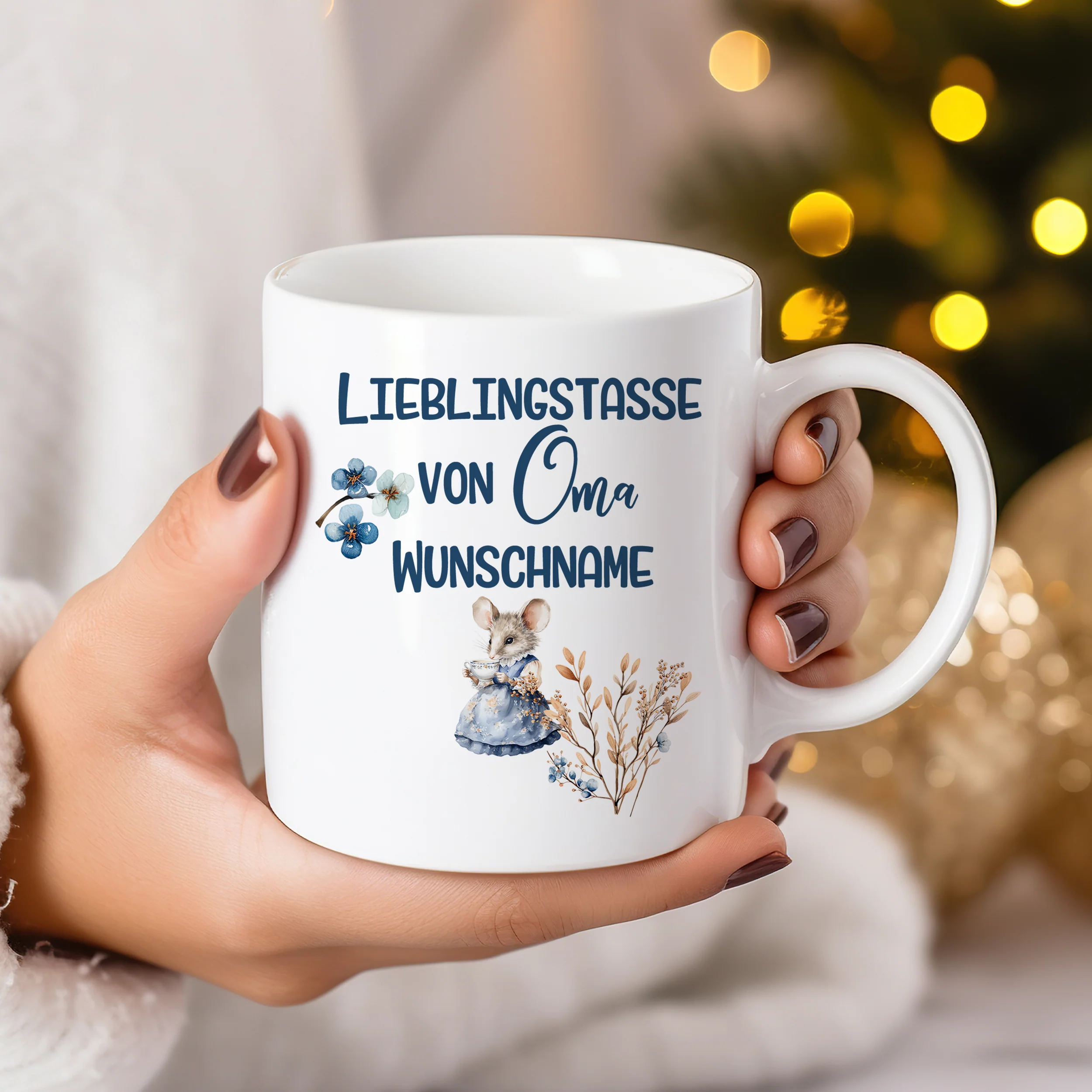 Tasse mit Mausmotiv - Für die beste Oma - Image 3