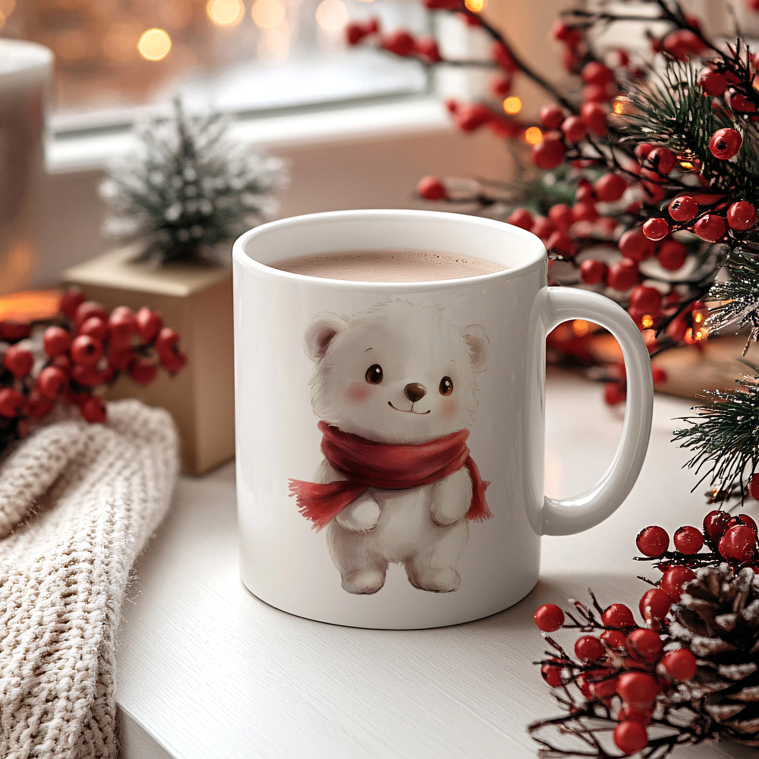 Tasse mit niedlichem Eisbären - Image 2