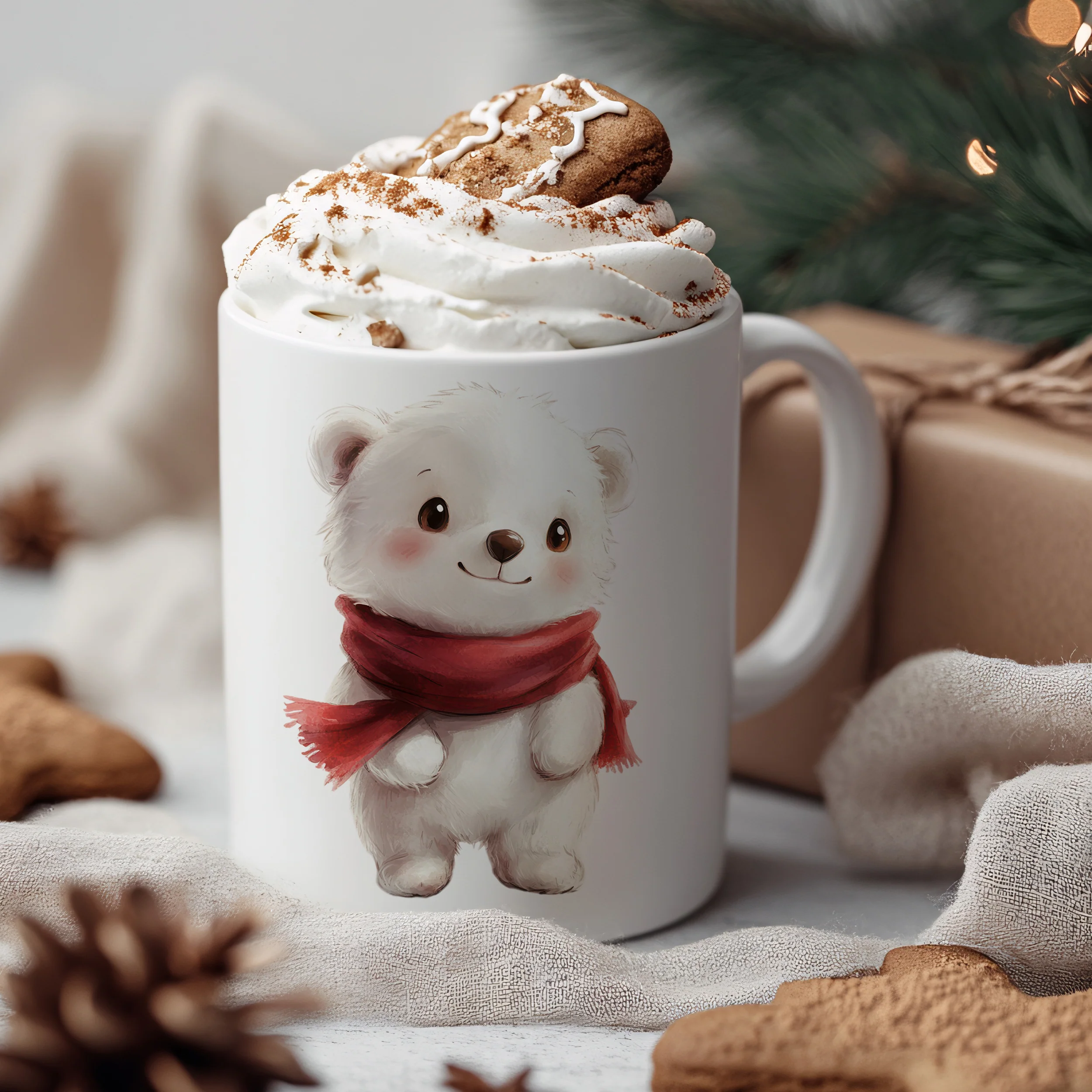 Tasse mit niedlichem Eisbären - Image 3