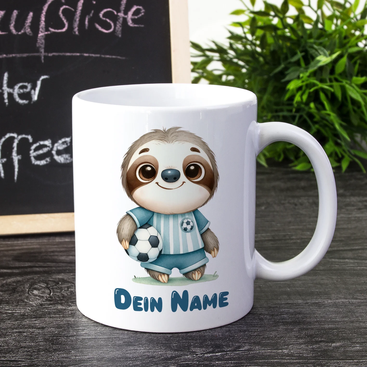 Tasse mit niedlichem Faultier - Image 2