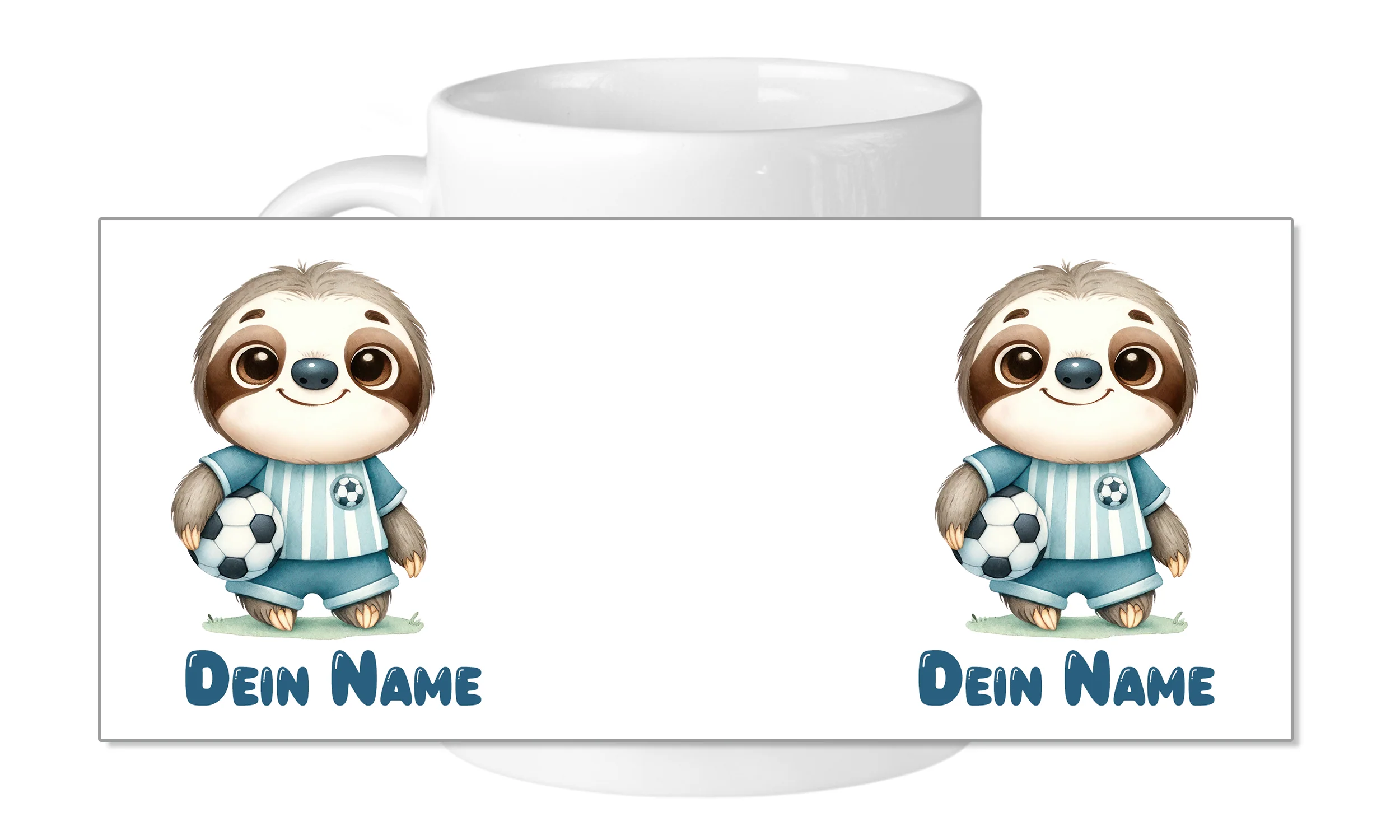 Tasse mit niedlichem Faultier - Image 5